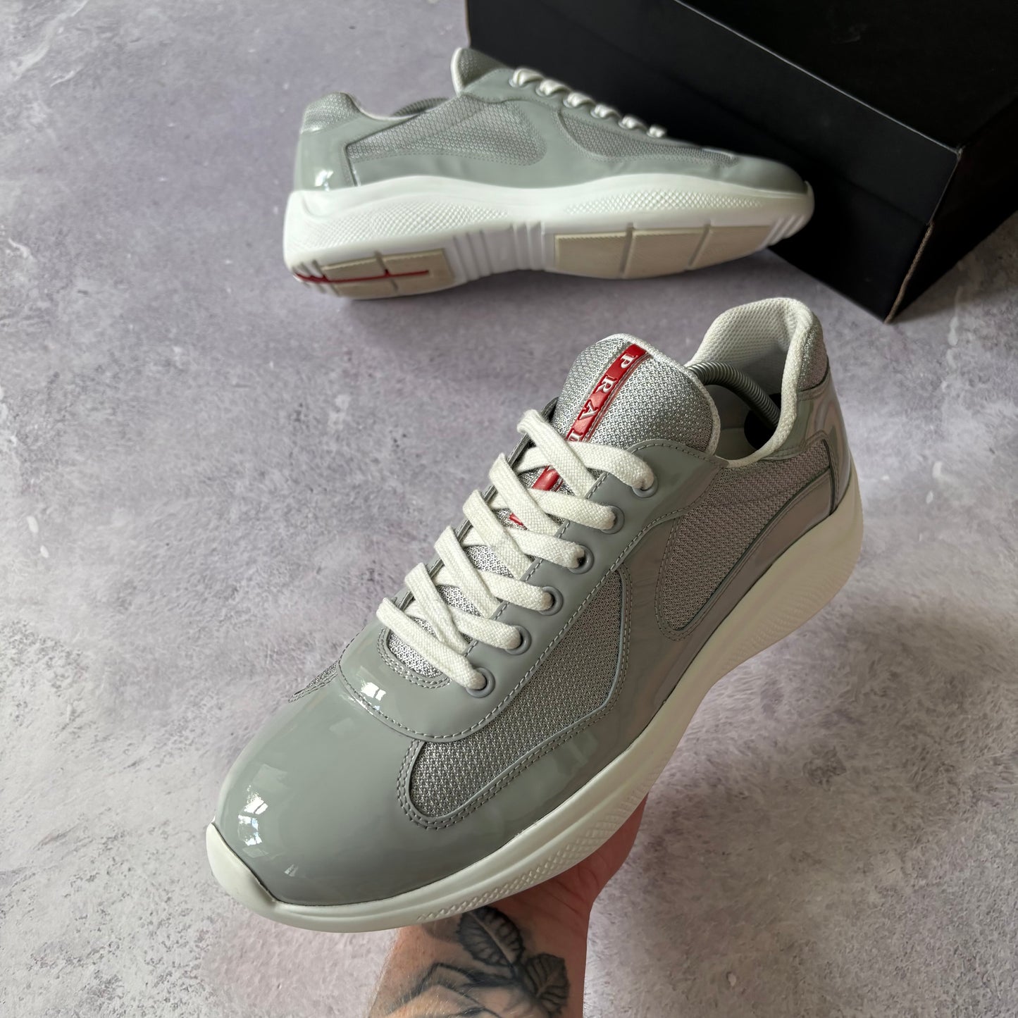 Prada America Cup Trainers - UK 9.5