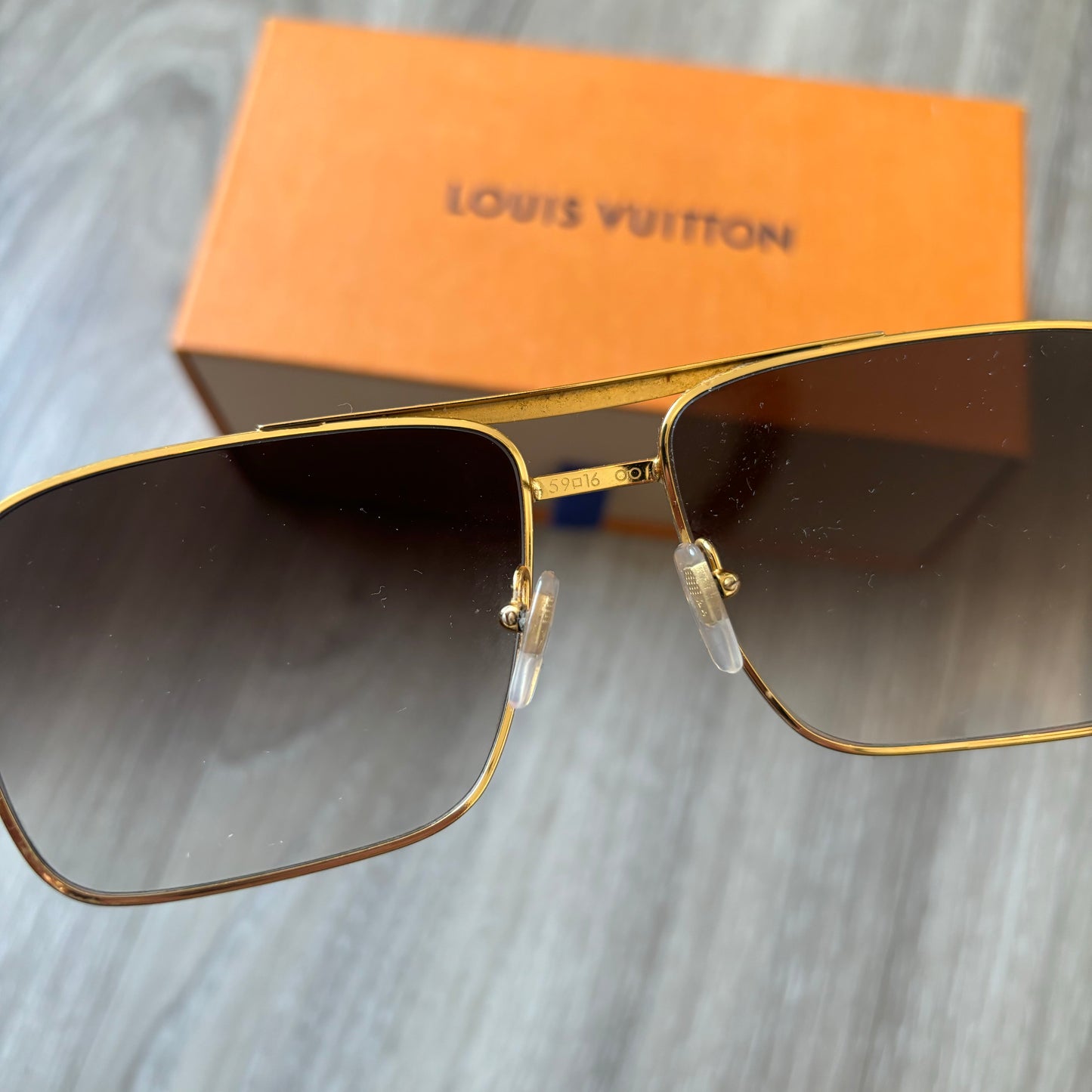 Louis Vuitton Attitude Sunglasses Gold