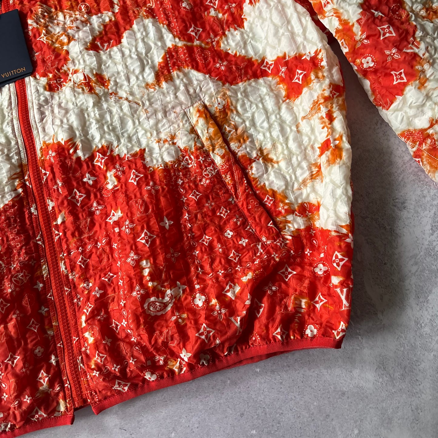 Louis Vuitton Bandana Windbreaker Jacket - Fits Large
