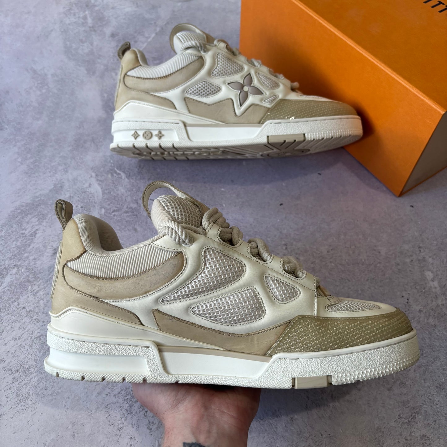 Louis Vuitton Skate Trainers - Fits UK 10.5/11