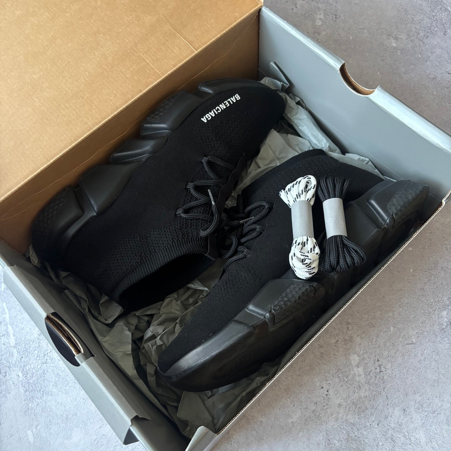 Balenciaga Speed Laced Trainers - Fits UK 10.5/11