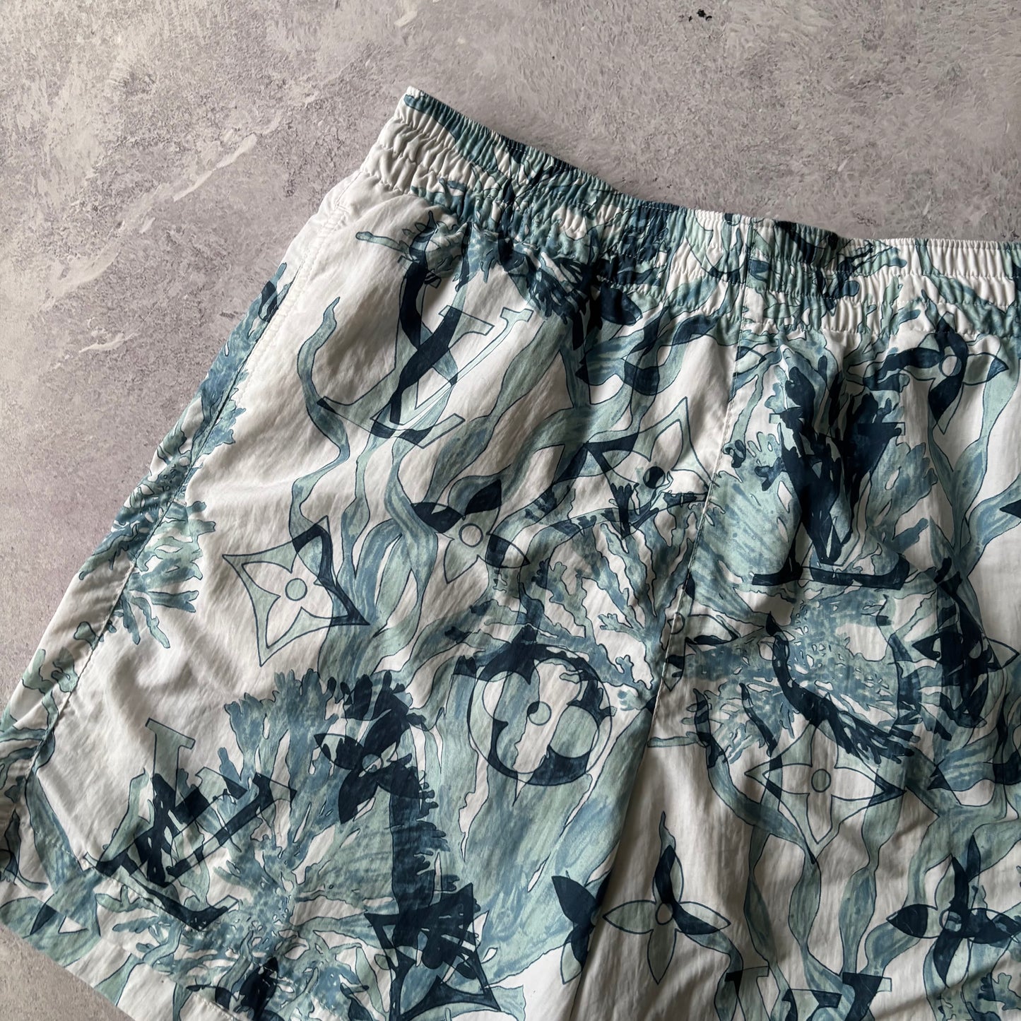 Louis Vuitton Aqua Garden Swim Shorts - Medium