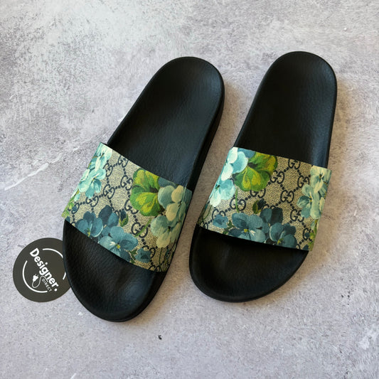 Gucci Bloom Sliders - UK 10