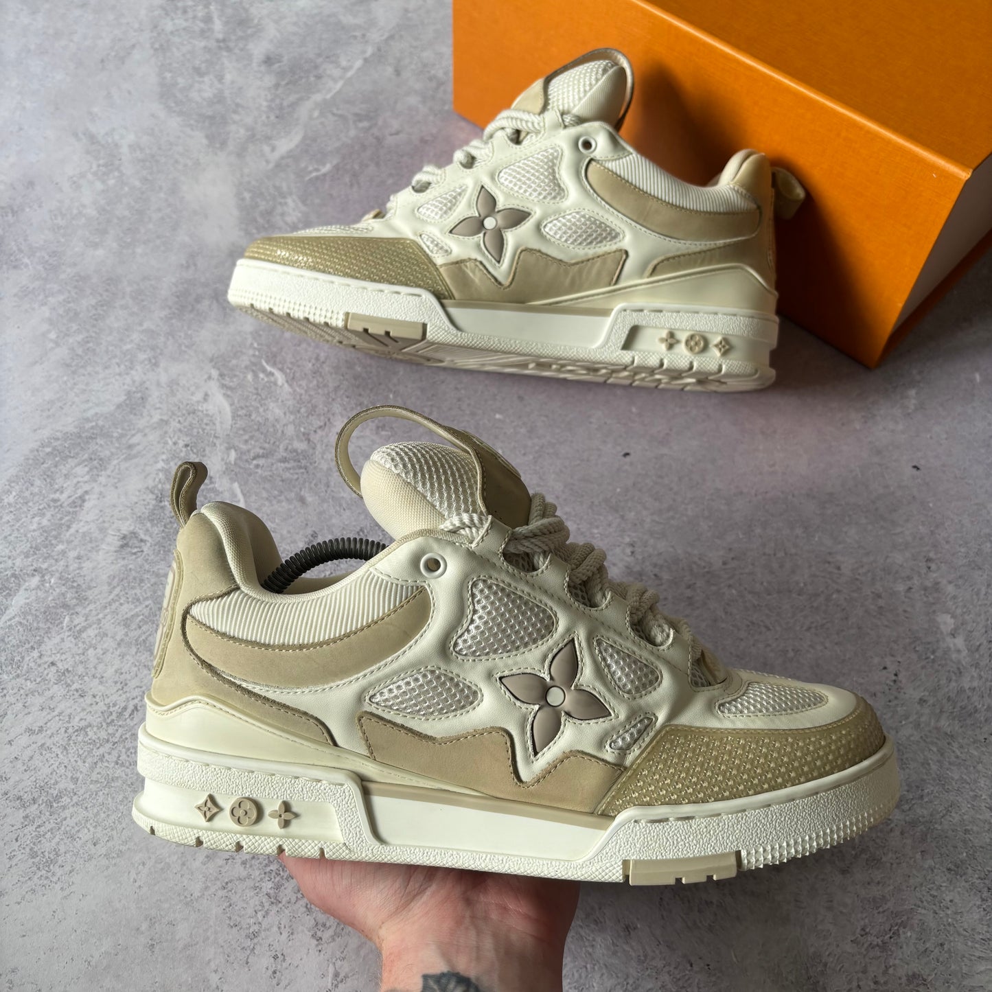 Louis Vuitton Skate Trainers - Fits UK 10