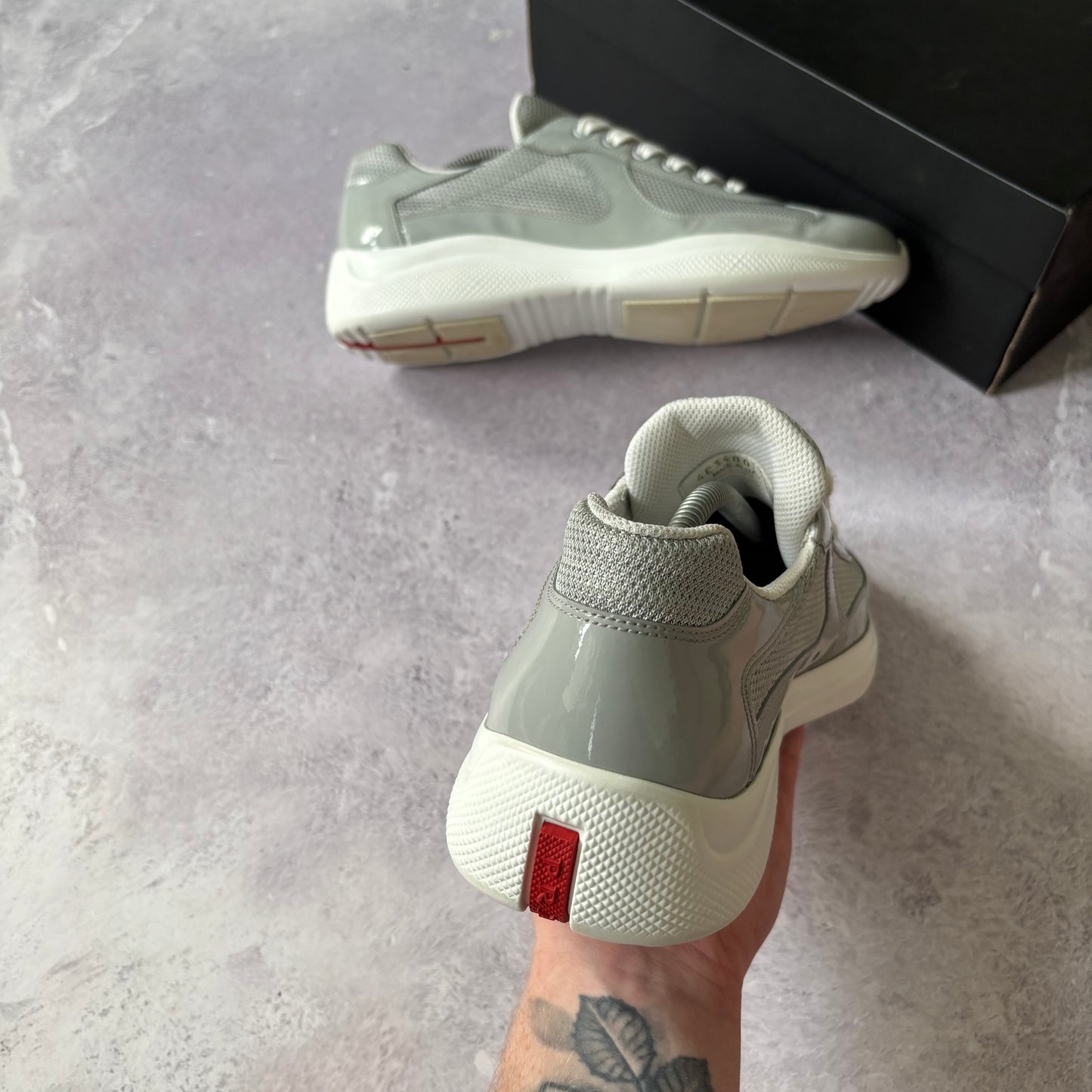 Prada America Cup Trainers - UK 9.5