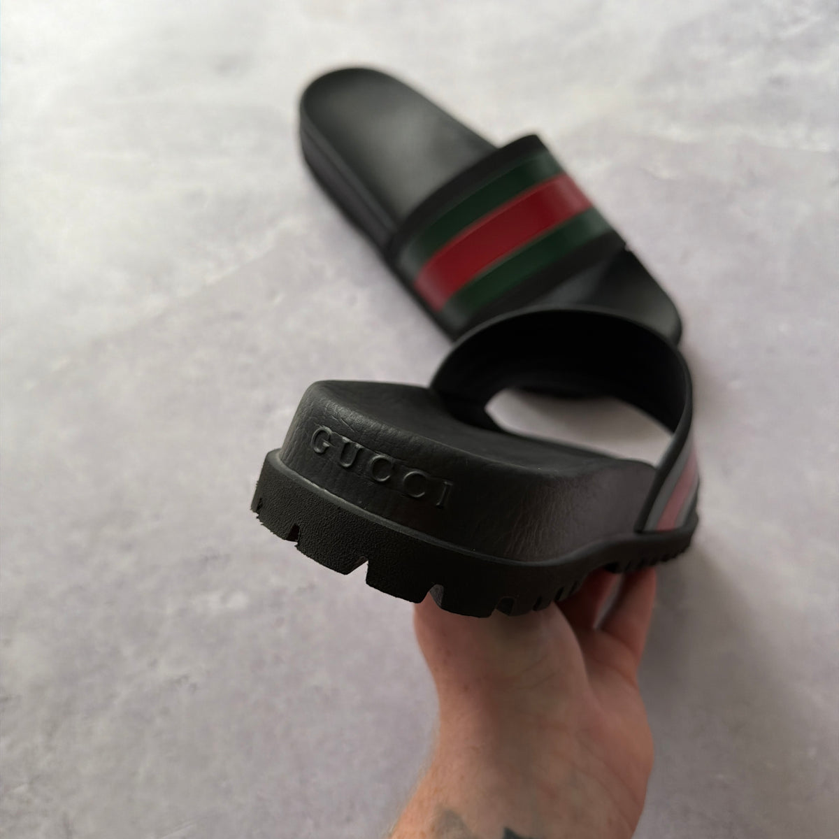 Gucci Web Sliders - UK 9