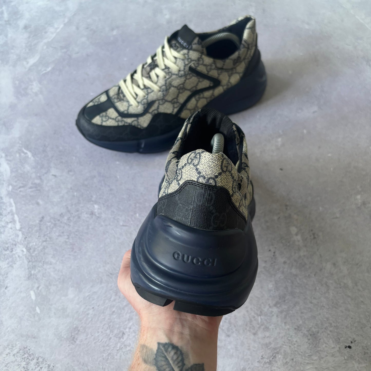 Gucci Ryhton Trainers - UK 9