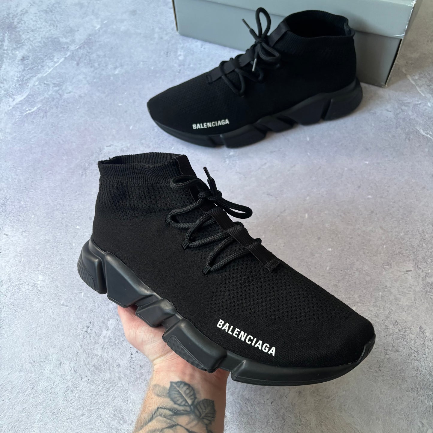 Balenciaga Speed Laced Trainers - Fits UK 10.5/11
