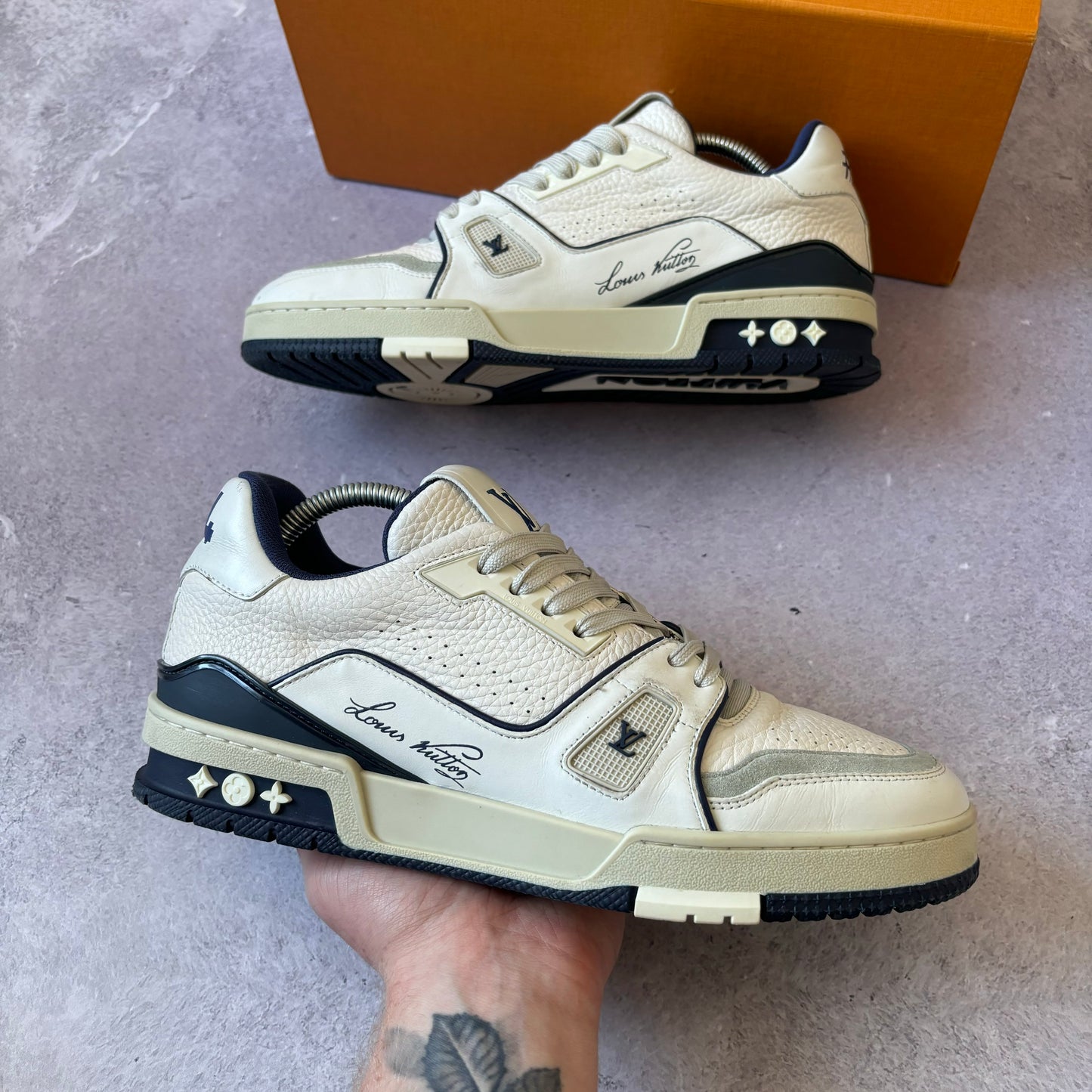 Louis Vuitton Trainers - Fits UK 8.5/9