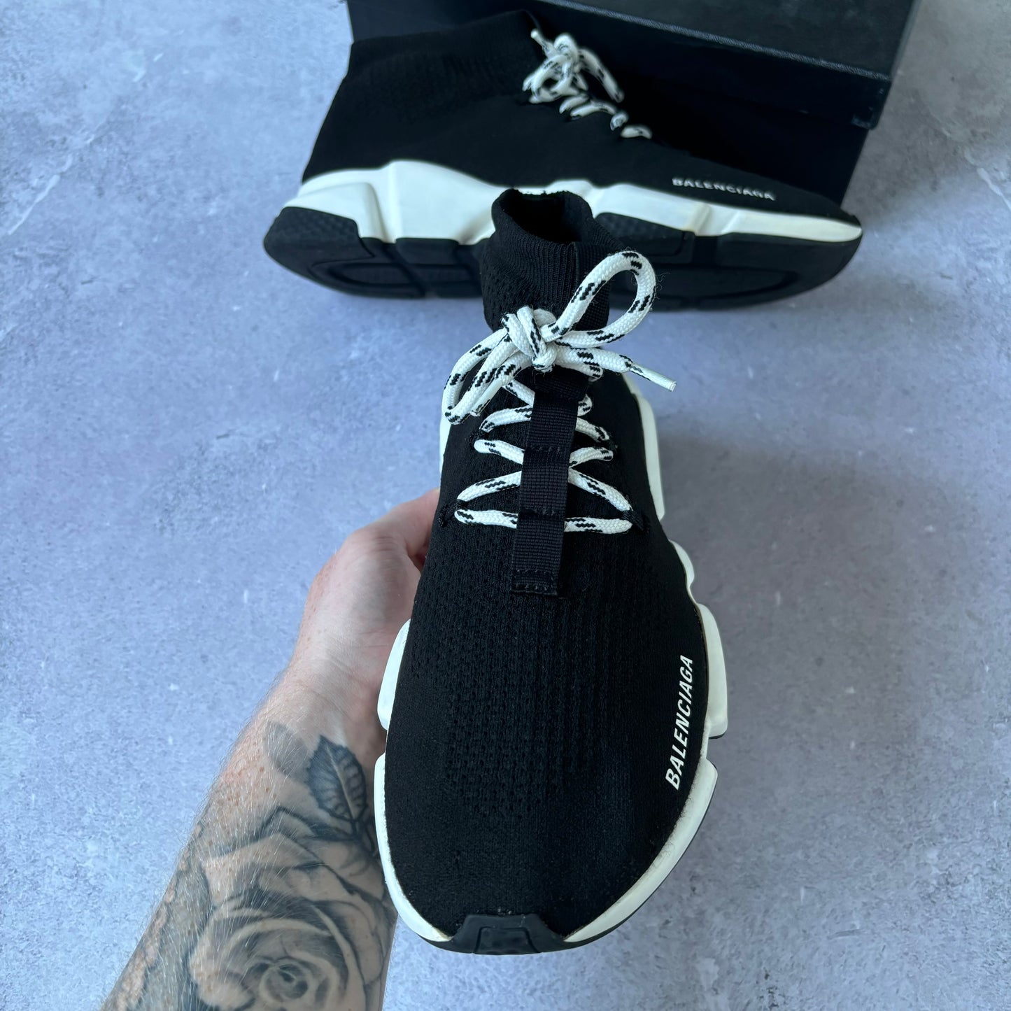 Balenciaga Speed Laced Trainers - Fits UK 10