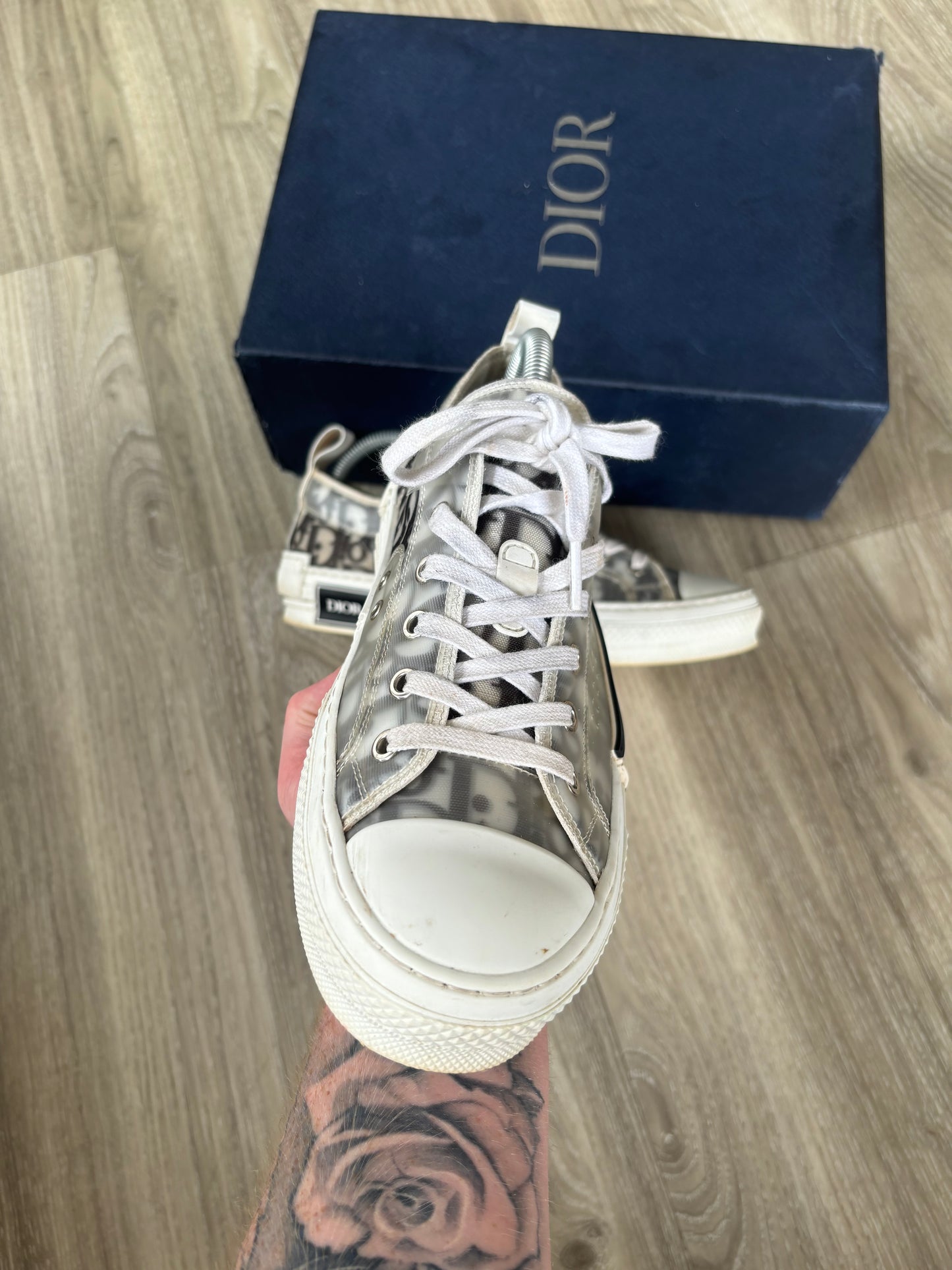 Dior B23 Low Trainers UK 7