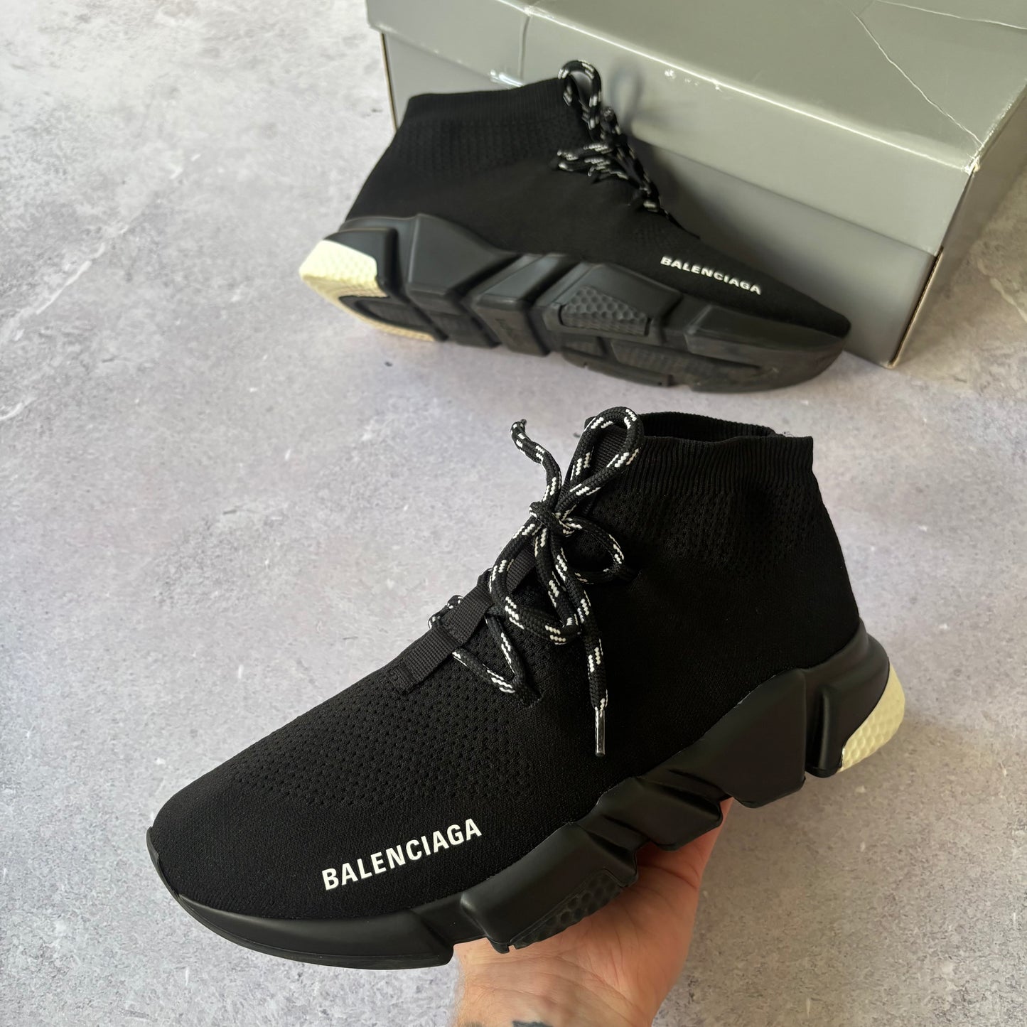 Balenciaga Speed Laced Trainers - Fits UK 8