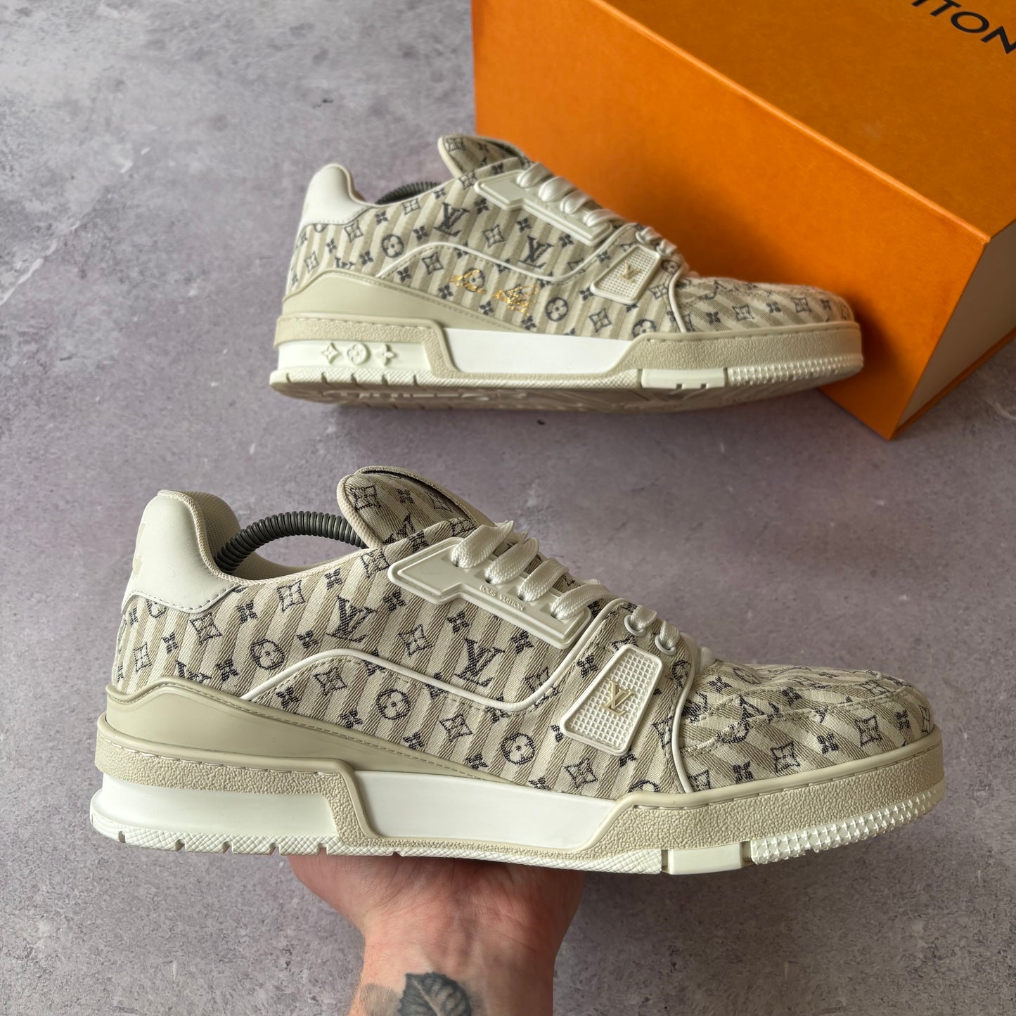 Louis Vuitton Trainers - Fits UK 10