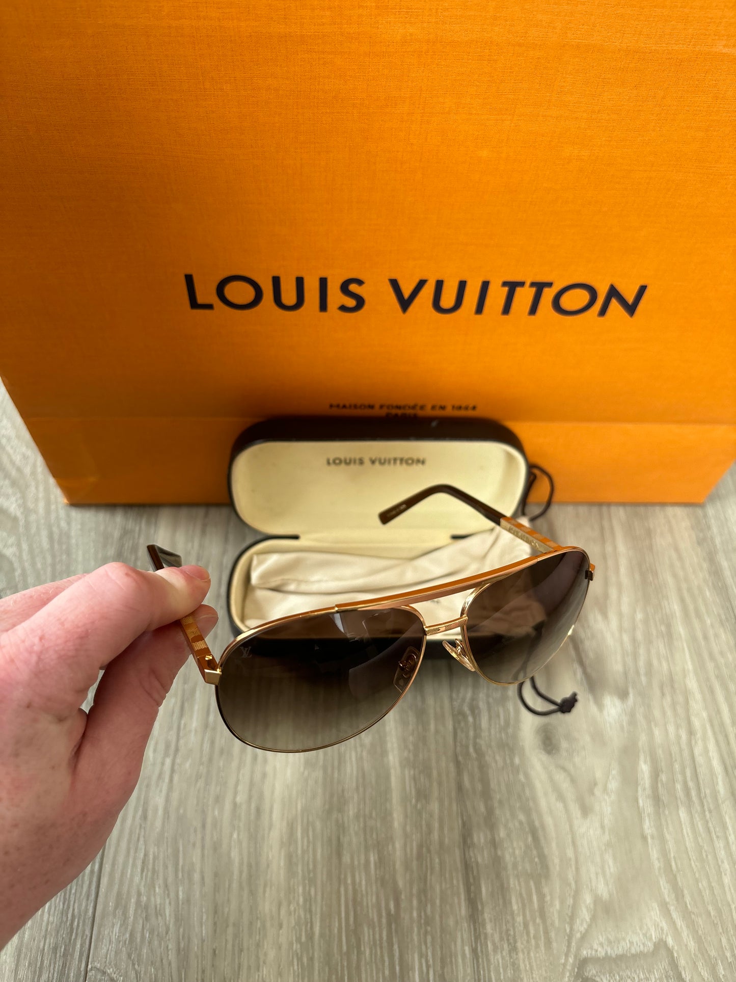 Louis Vuitton Attitude Piloté Sunglasses