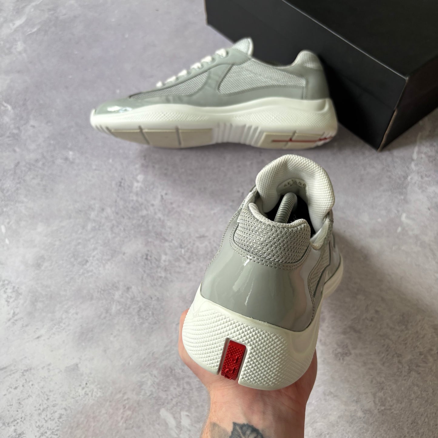 Prada America Cup Trainers - UK 9.5