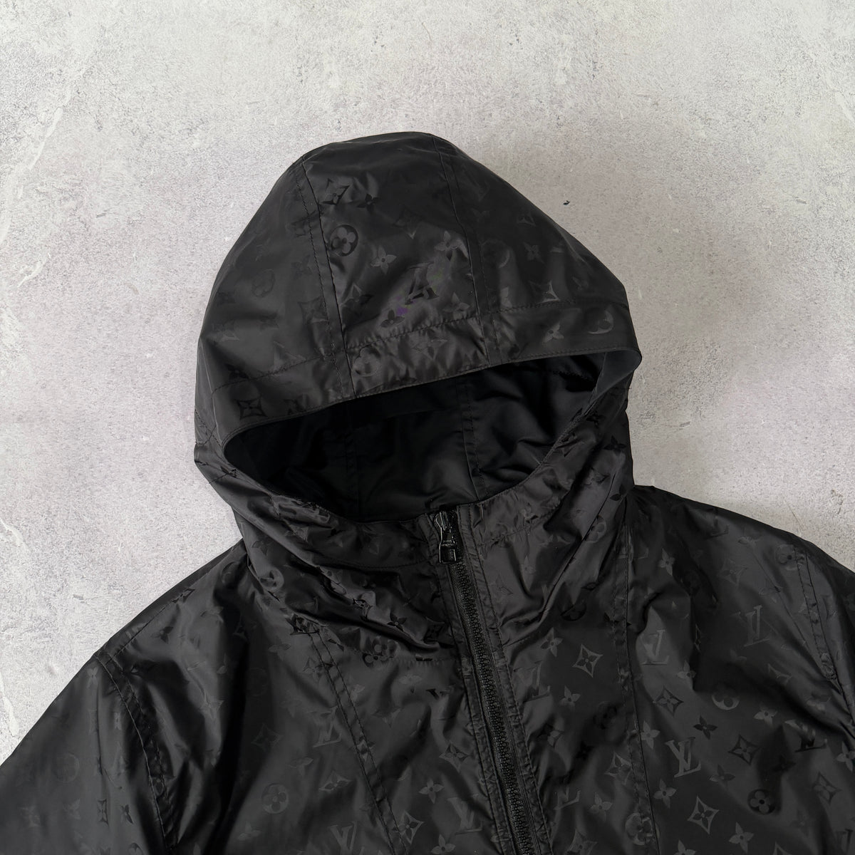 Louis Vuitton Reversible Windbreaker Jacket - Fits Small