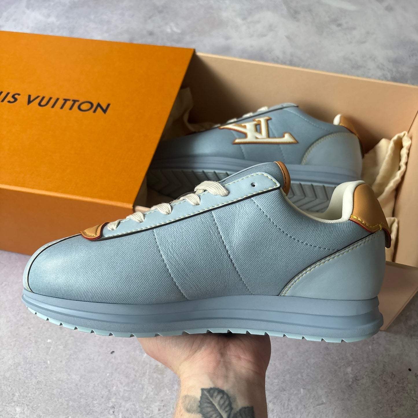 Brand New Louis Vuitton Buttersoft Trainers - Fits UK 10