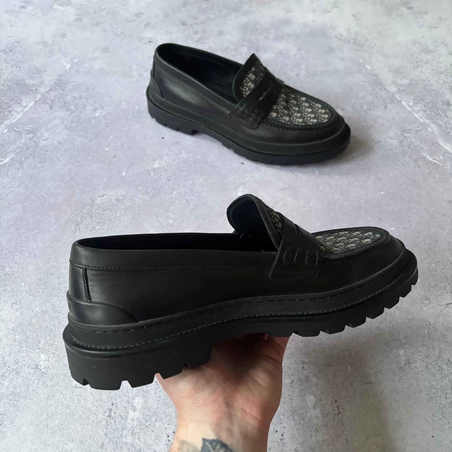 Dior Oblique Loafers - Fits UK 8