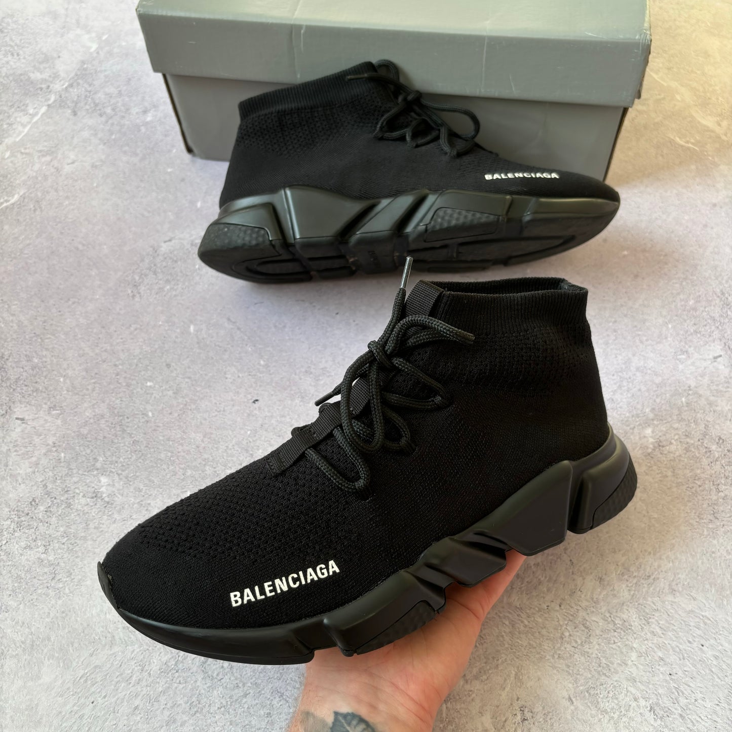 Balenciaga Speed Laced Trainers - Fits UK 9