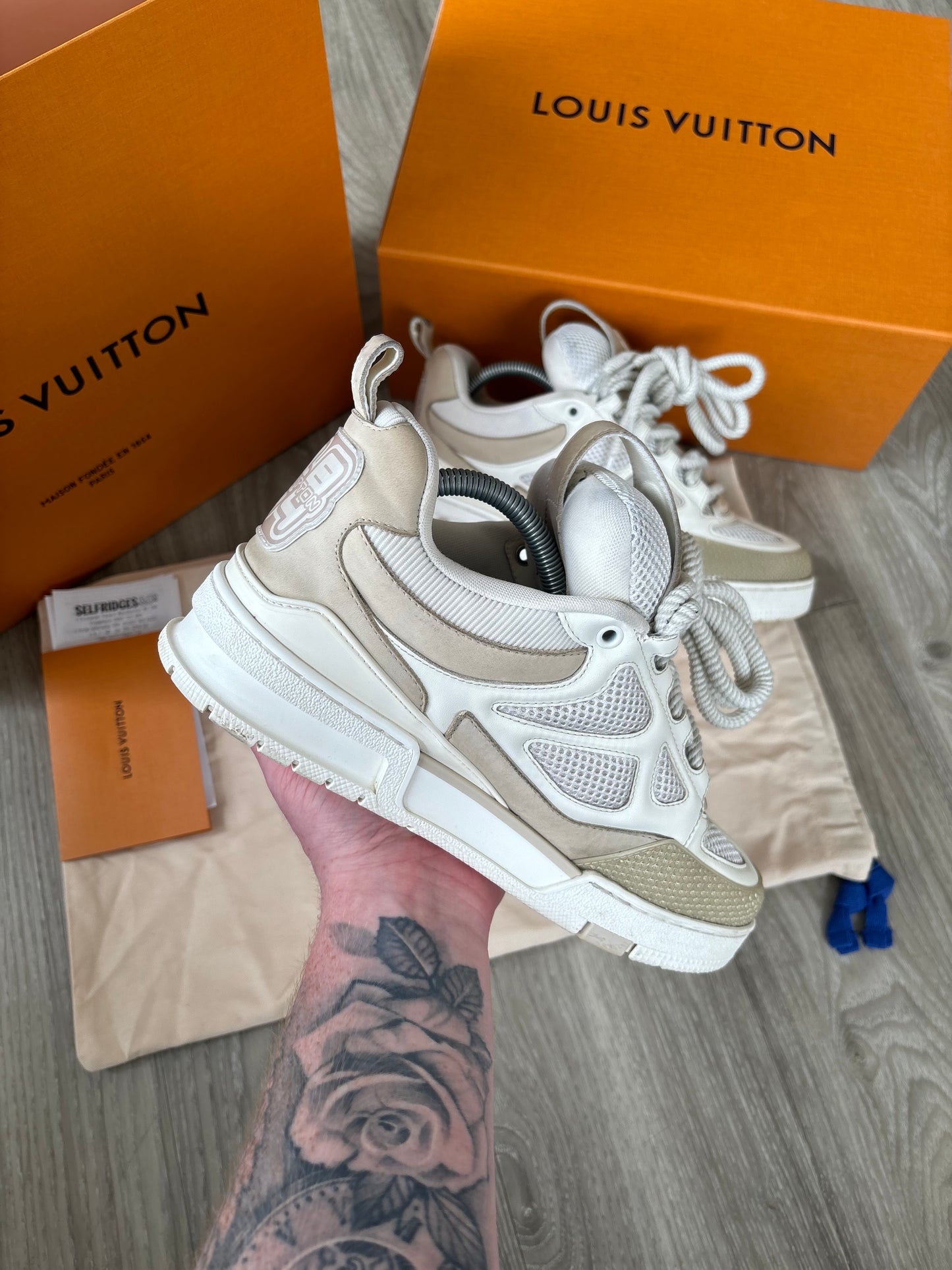 Louis Vuitton Skate Sneakers UK 7.5