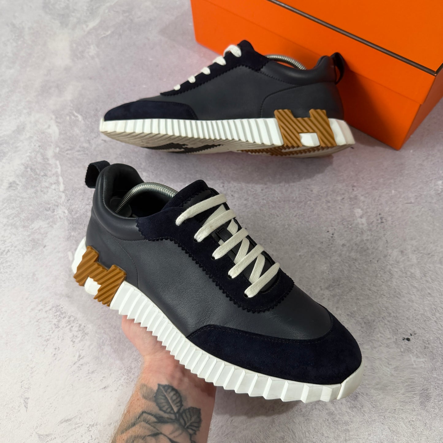 Hermes Bouncing Sneakers - UK 7/7.5