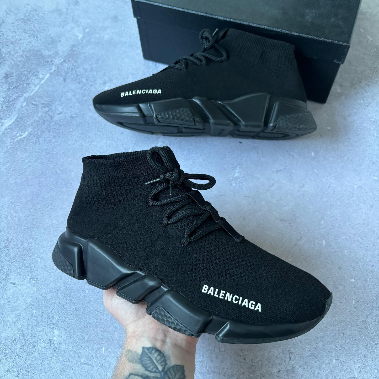 Balenciaga Speed Laced Trainers - Fits UK 8