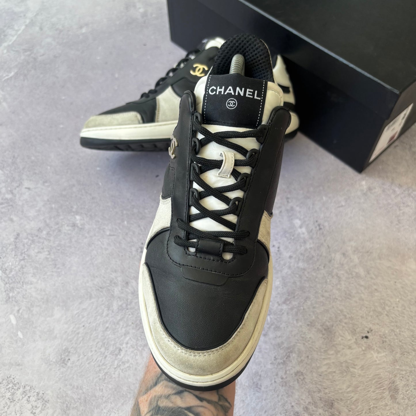 Womens Chanel Trainers - Fits UK 5.5/6