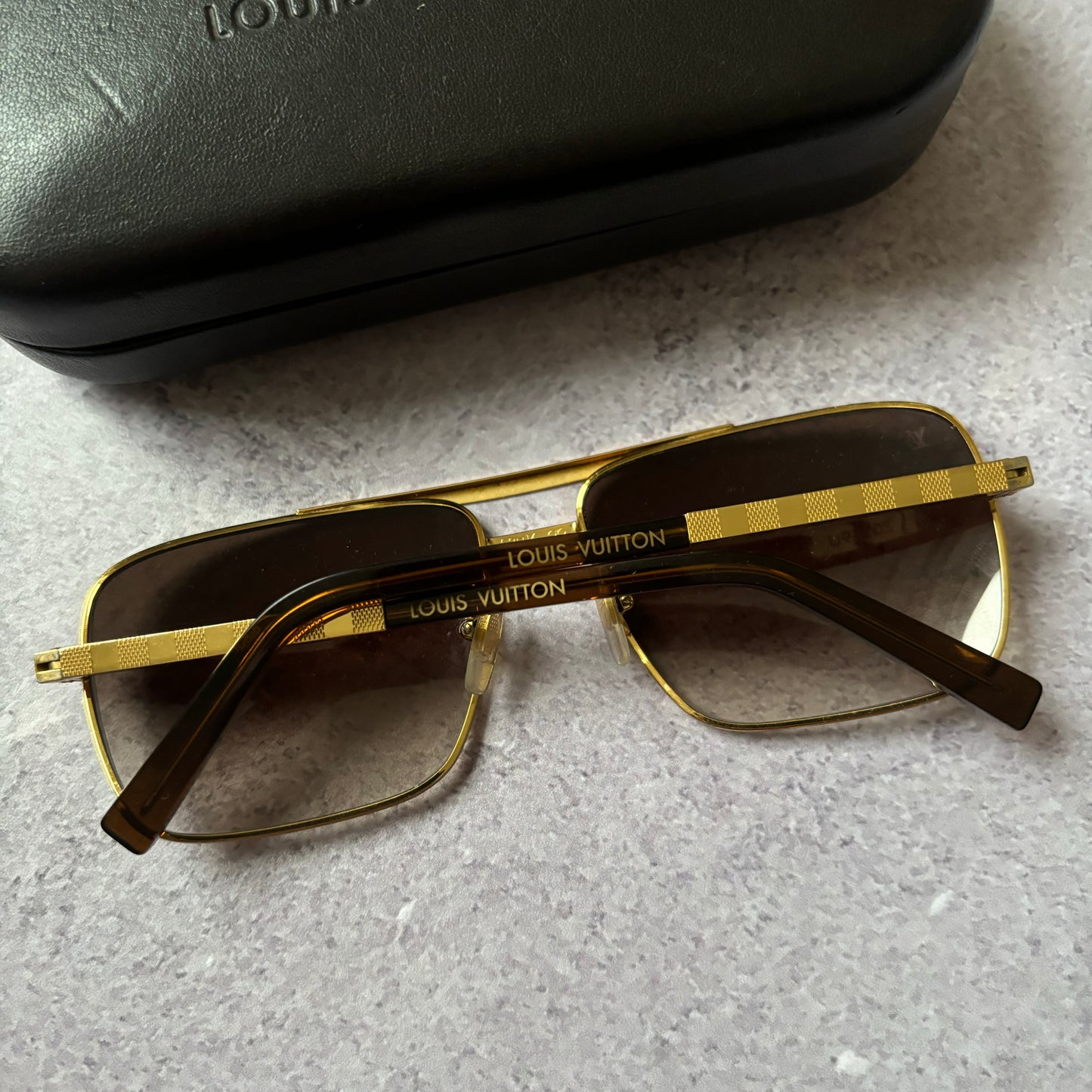 Louis Vuitton Attitude Sunglasses Gold