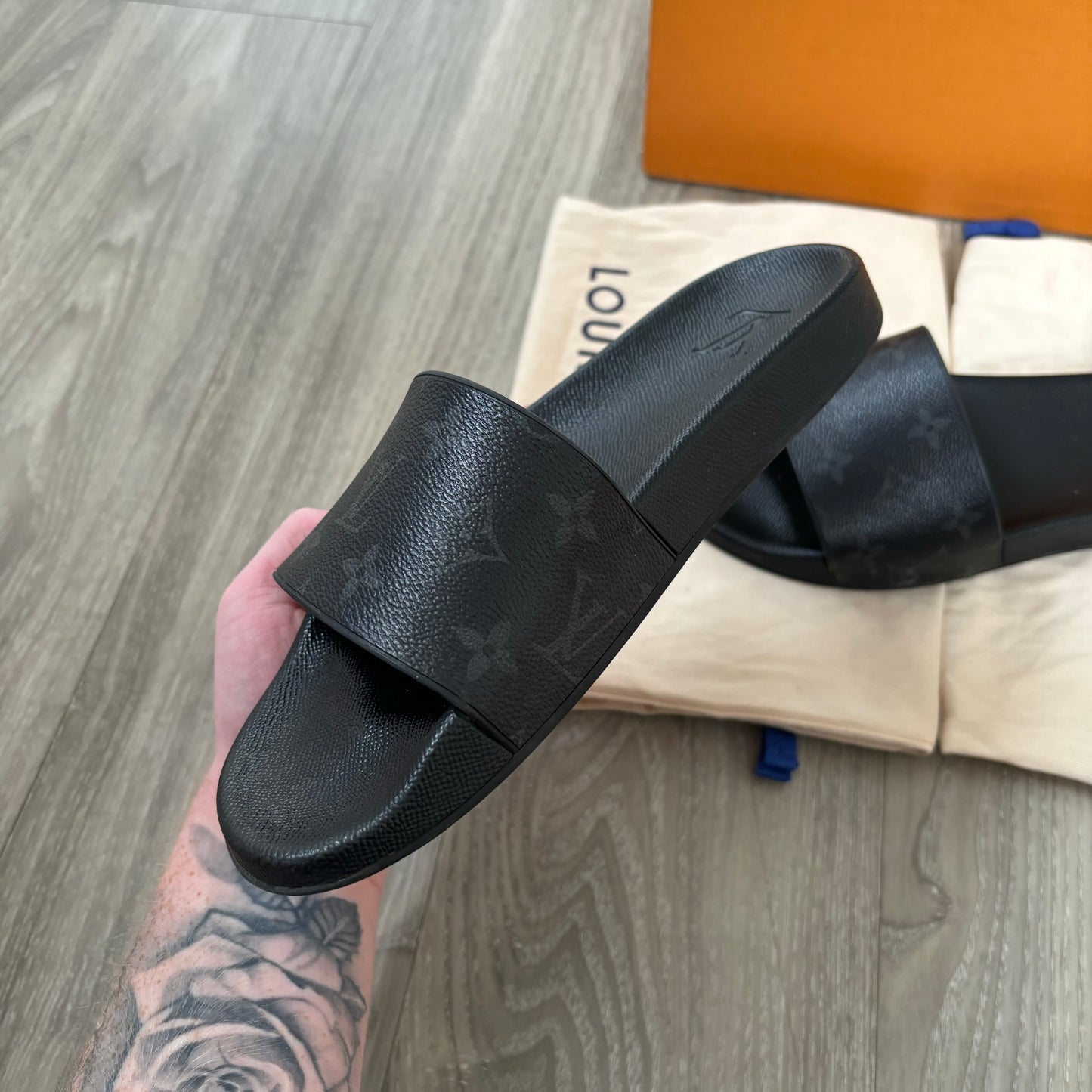 Louis Vuitton Waterfront Mule Sliders UK 7