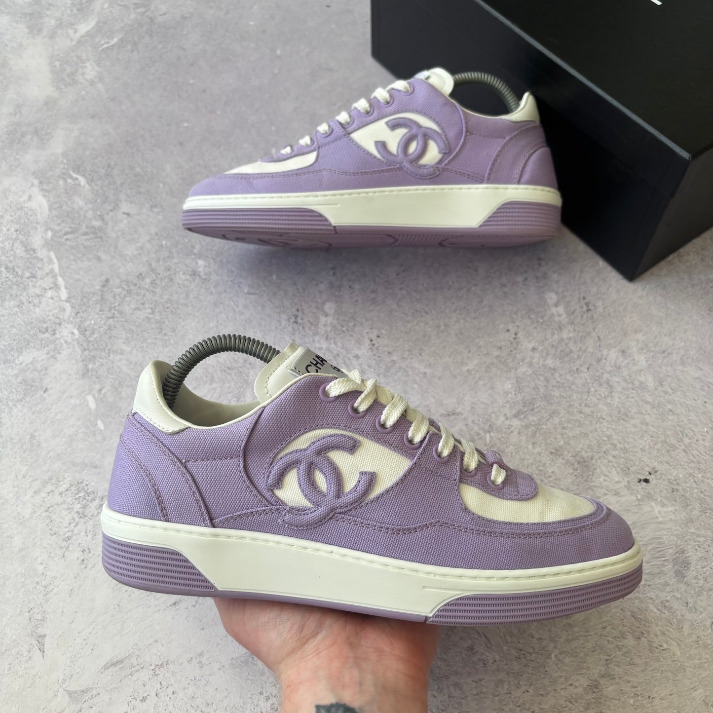 Womens Chanel Trainers - Fits UK 5.5/6