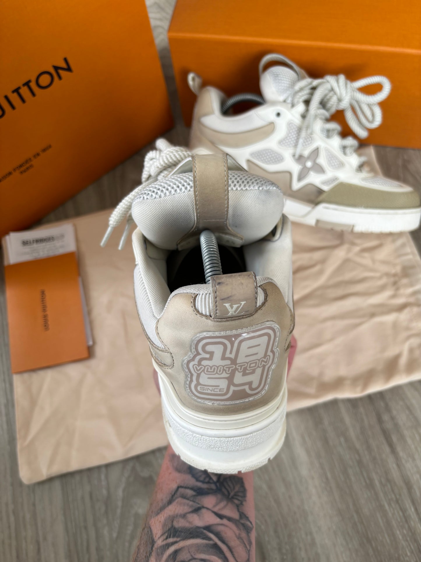 Louis Vuitton Skate Sneakers UK 7.5