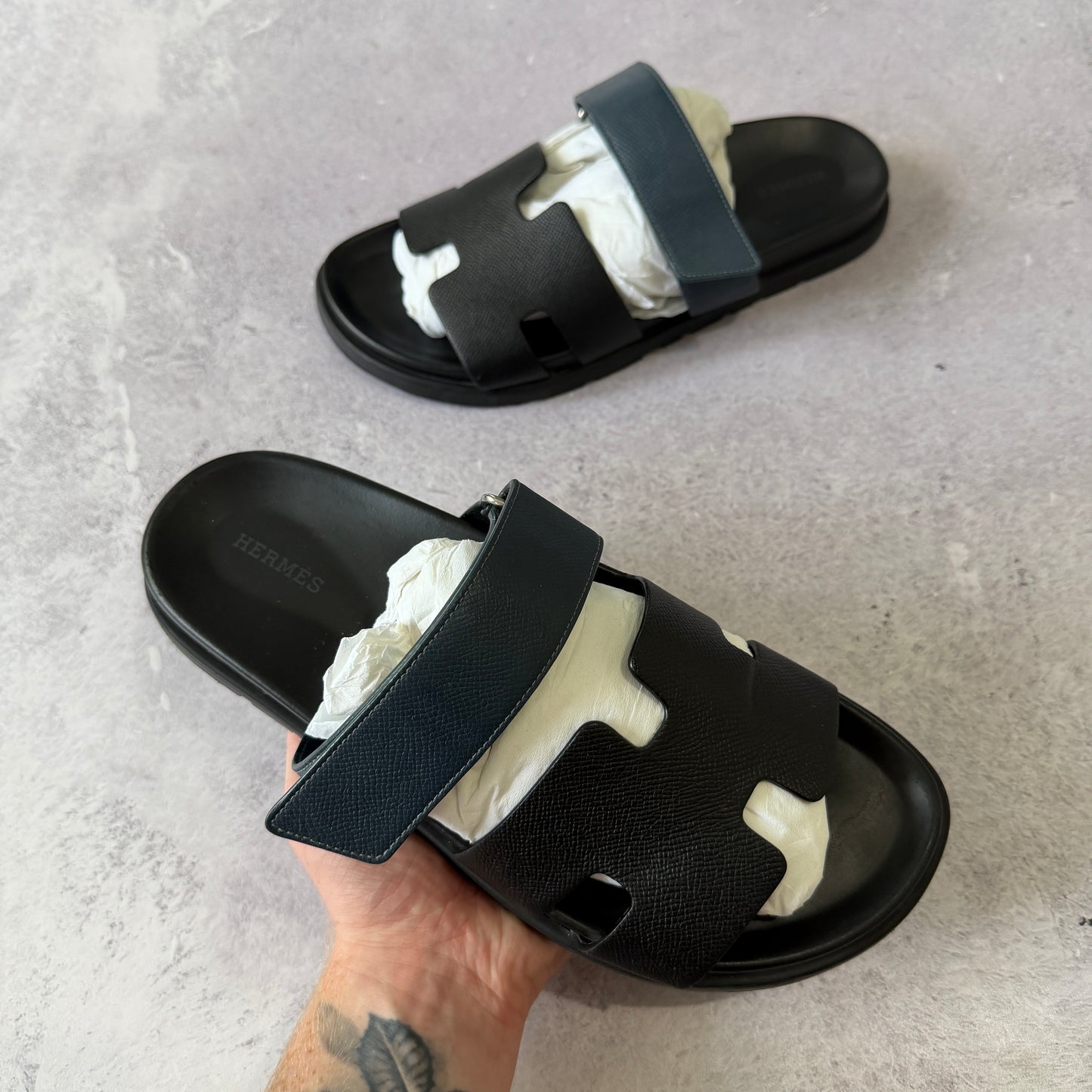 Hermes Chypre Sandals - UK 8