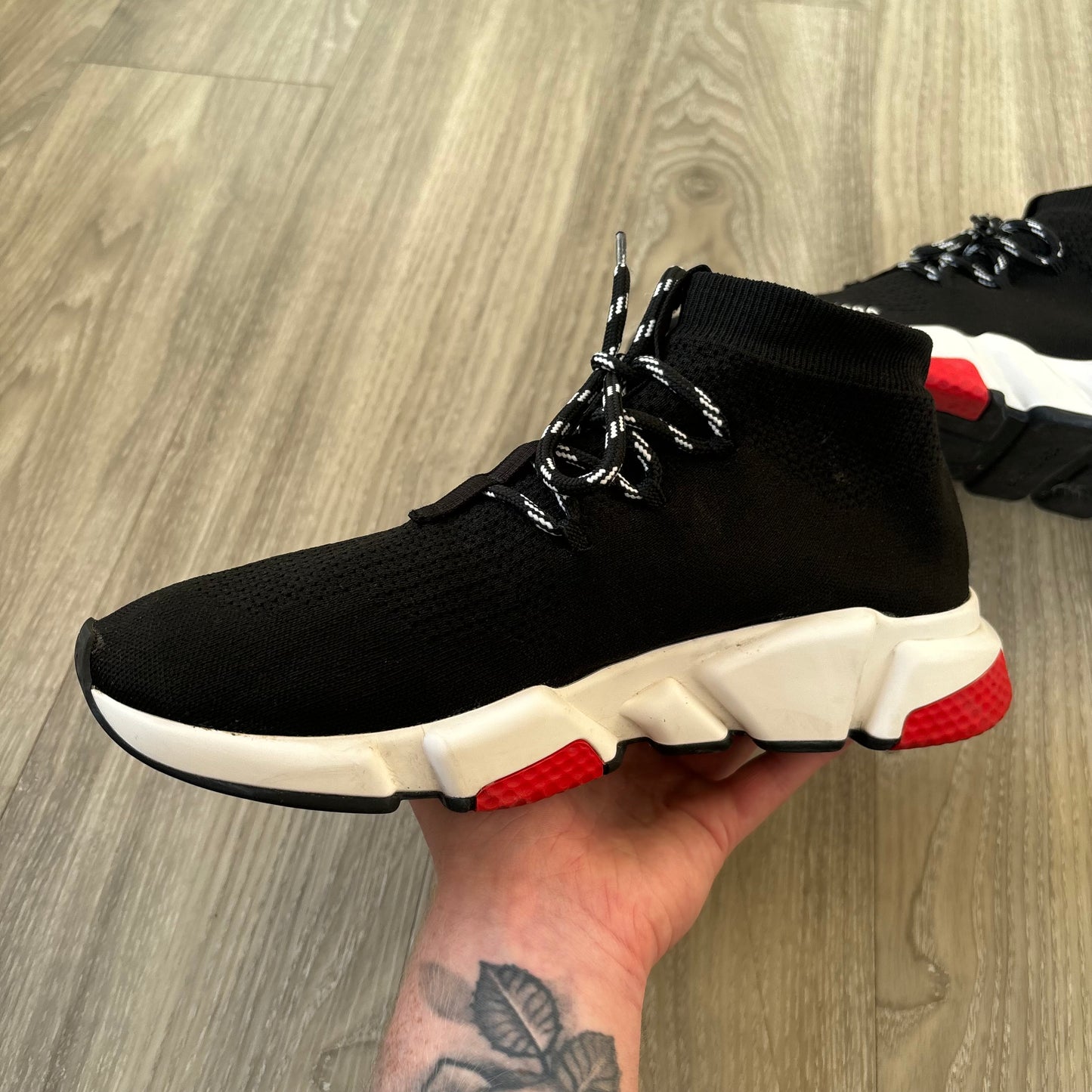 Balenciaga Speed Laced Trainers UK 9