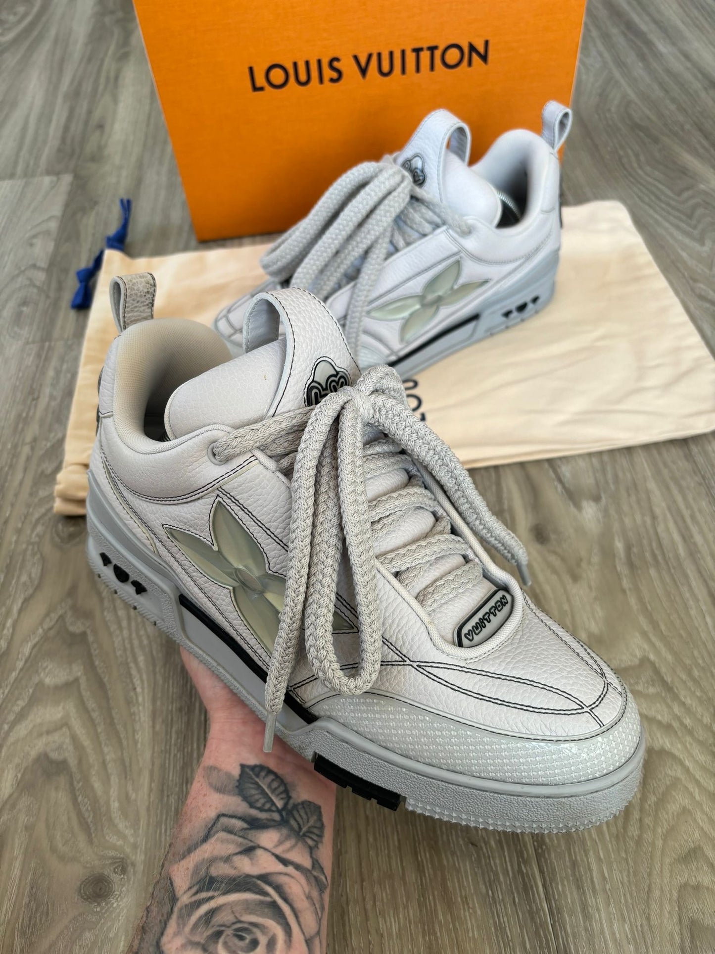 Louis Vuitton Skate Sneakers UK 10/10.5