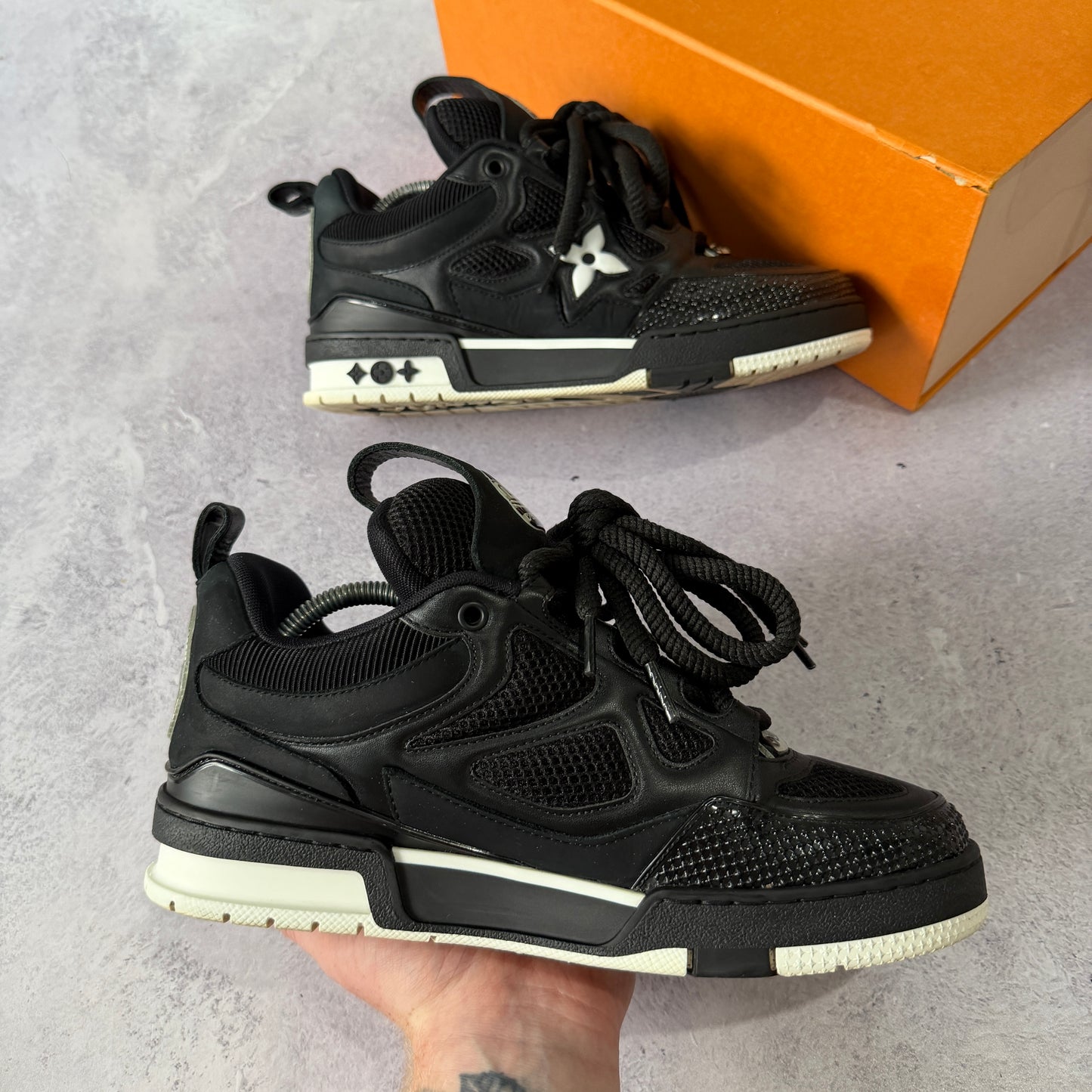 Louis Vuitton Skate Trainers - Fits UK 7