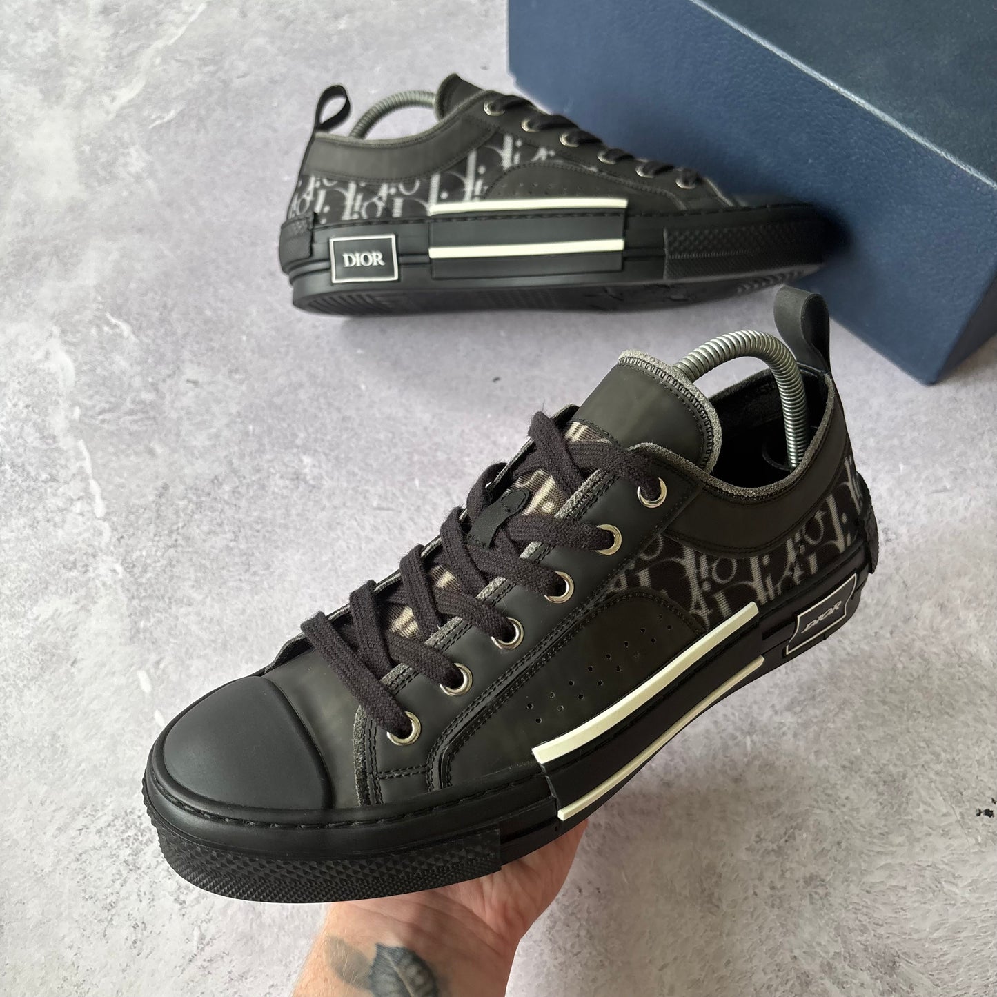 Dior B23 Low Trainers - UK 7