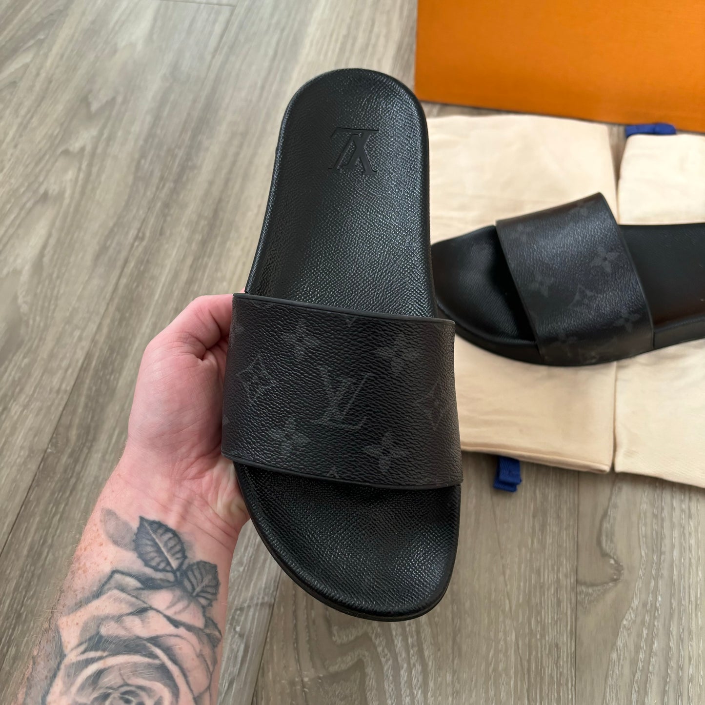 Louis Vuitton Waterfront Mule Sliders UK 7