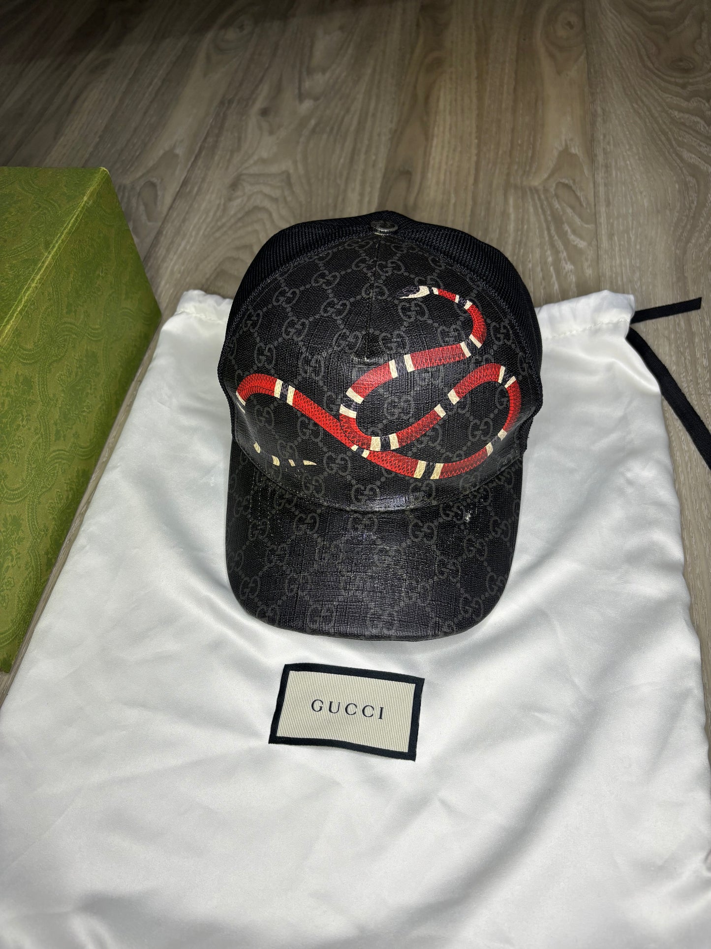 Gucci Kingsnake Cap (Large)