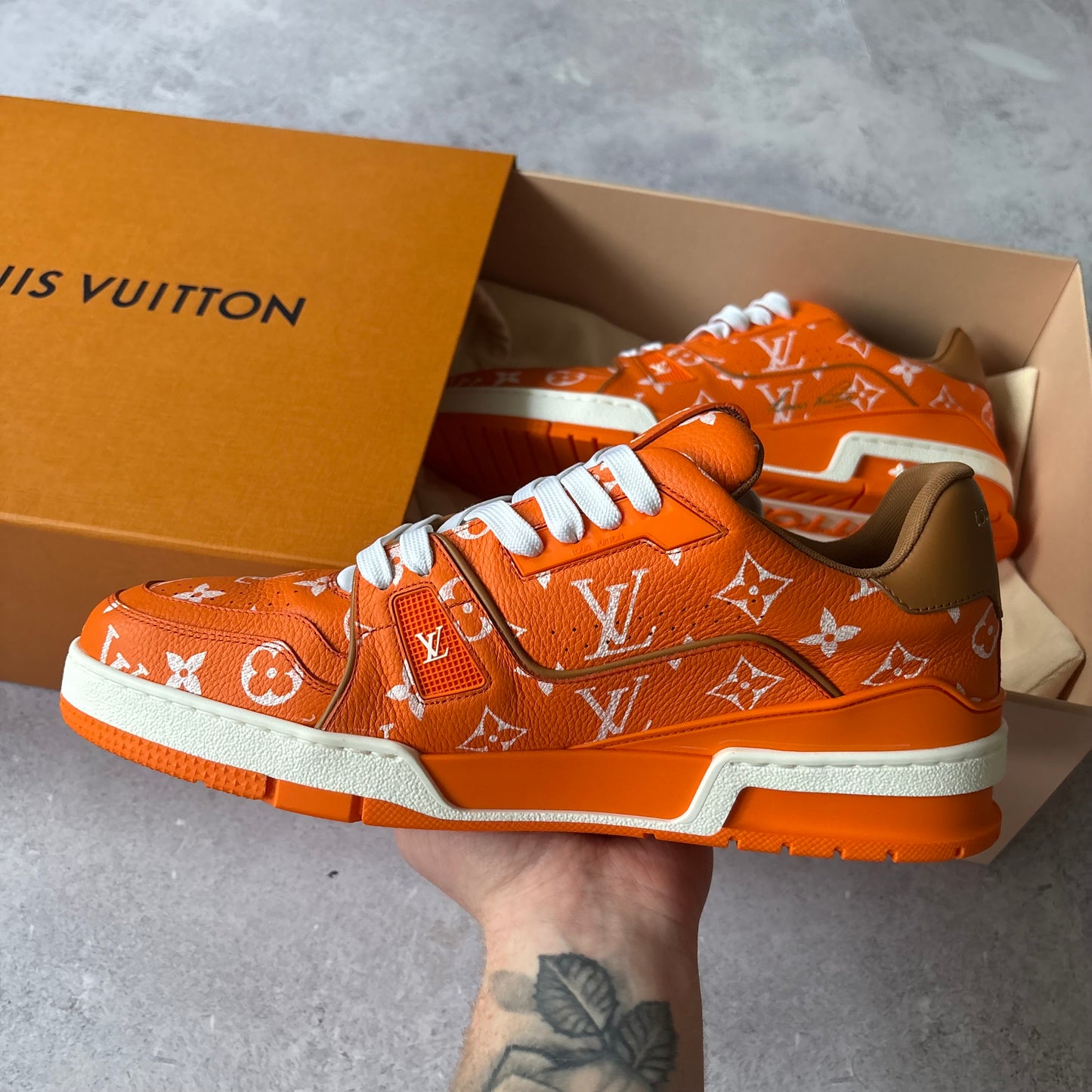 Brand New Louis Vuitton VIA P9 Trainers - Fits UK 11
