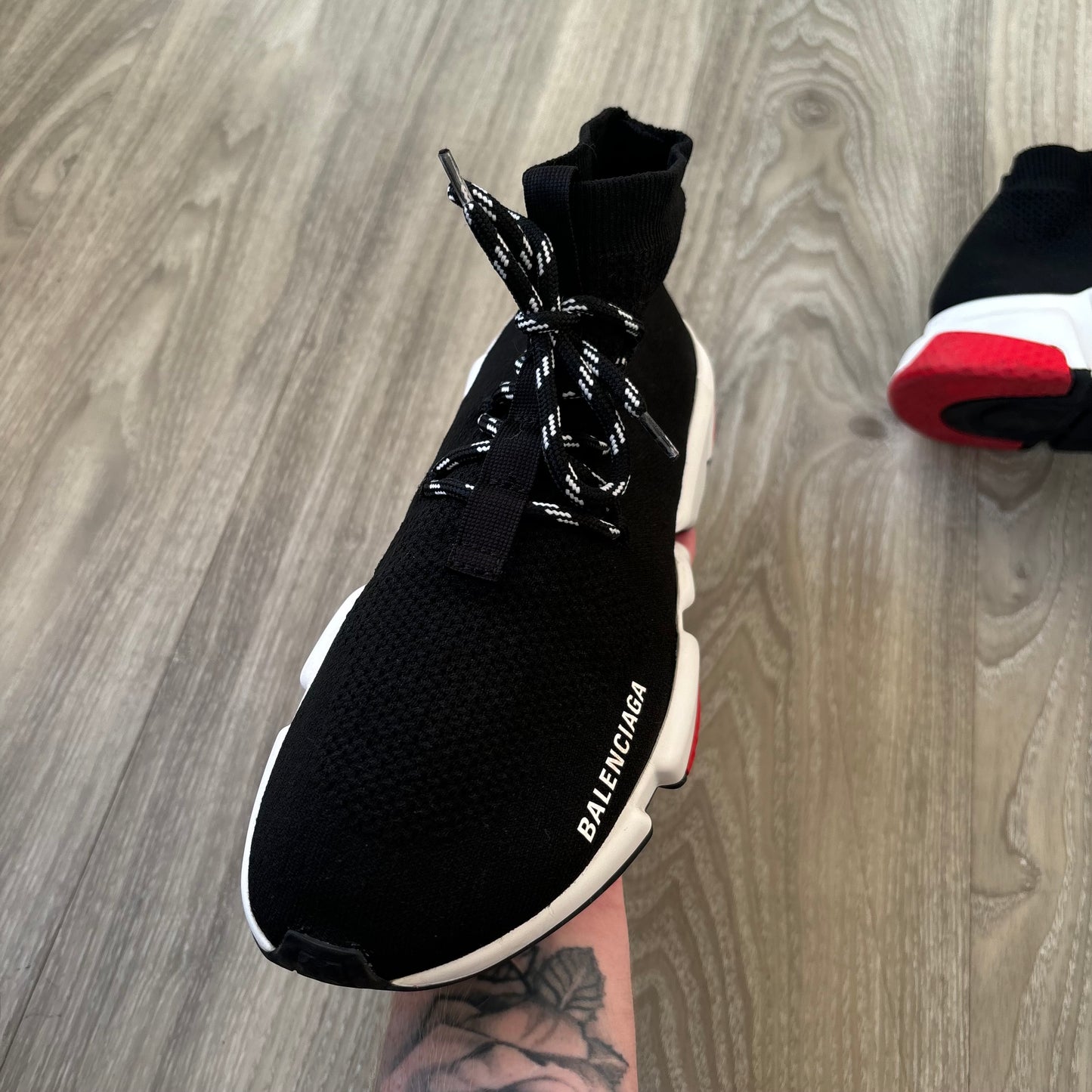 Balenciaga Speed Laced Trainers UK 9