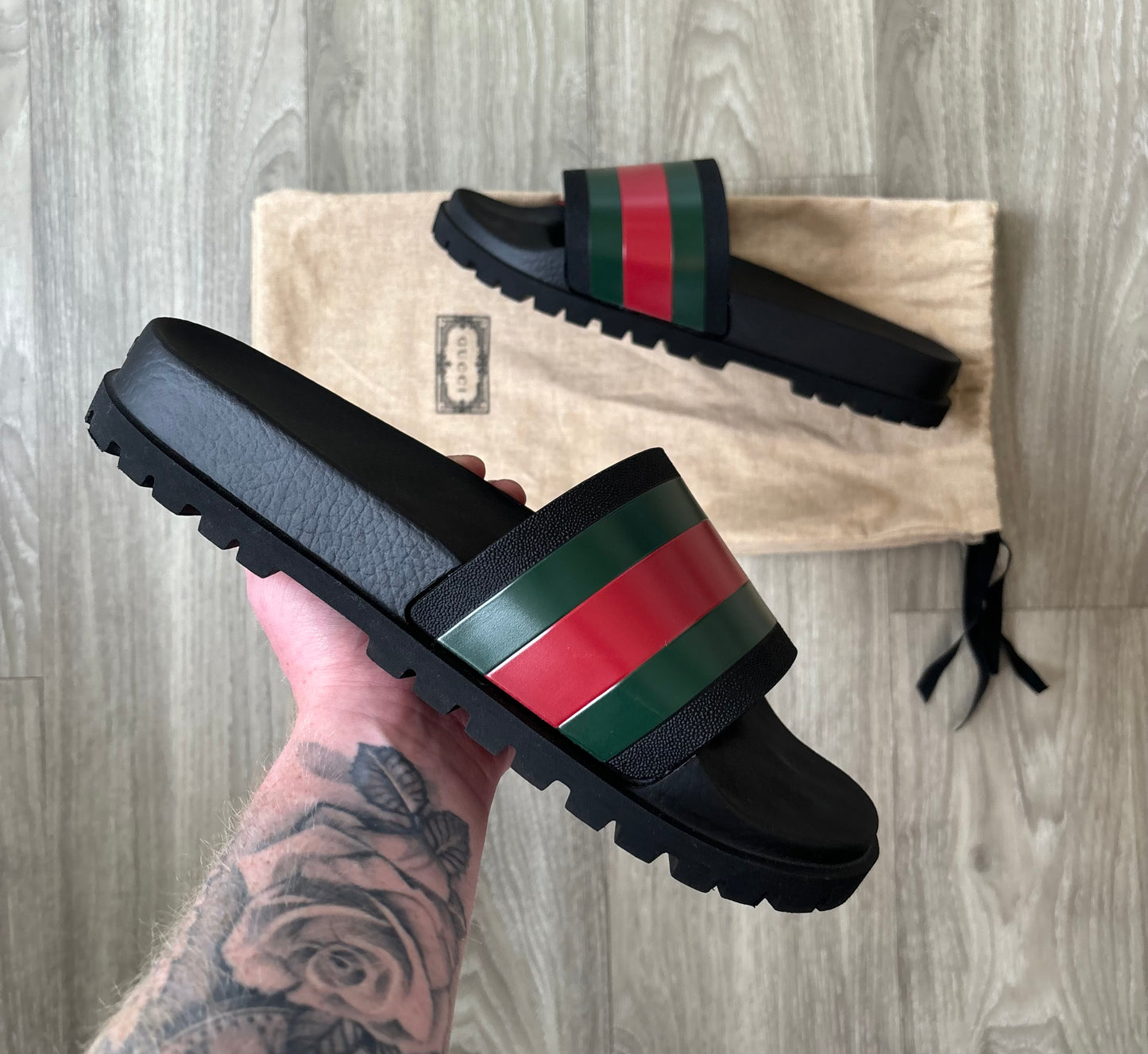 Gucci Sliders UK 10