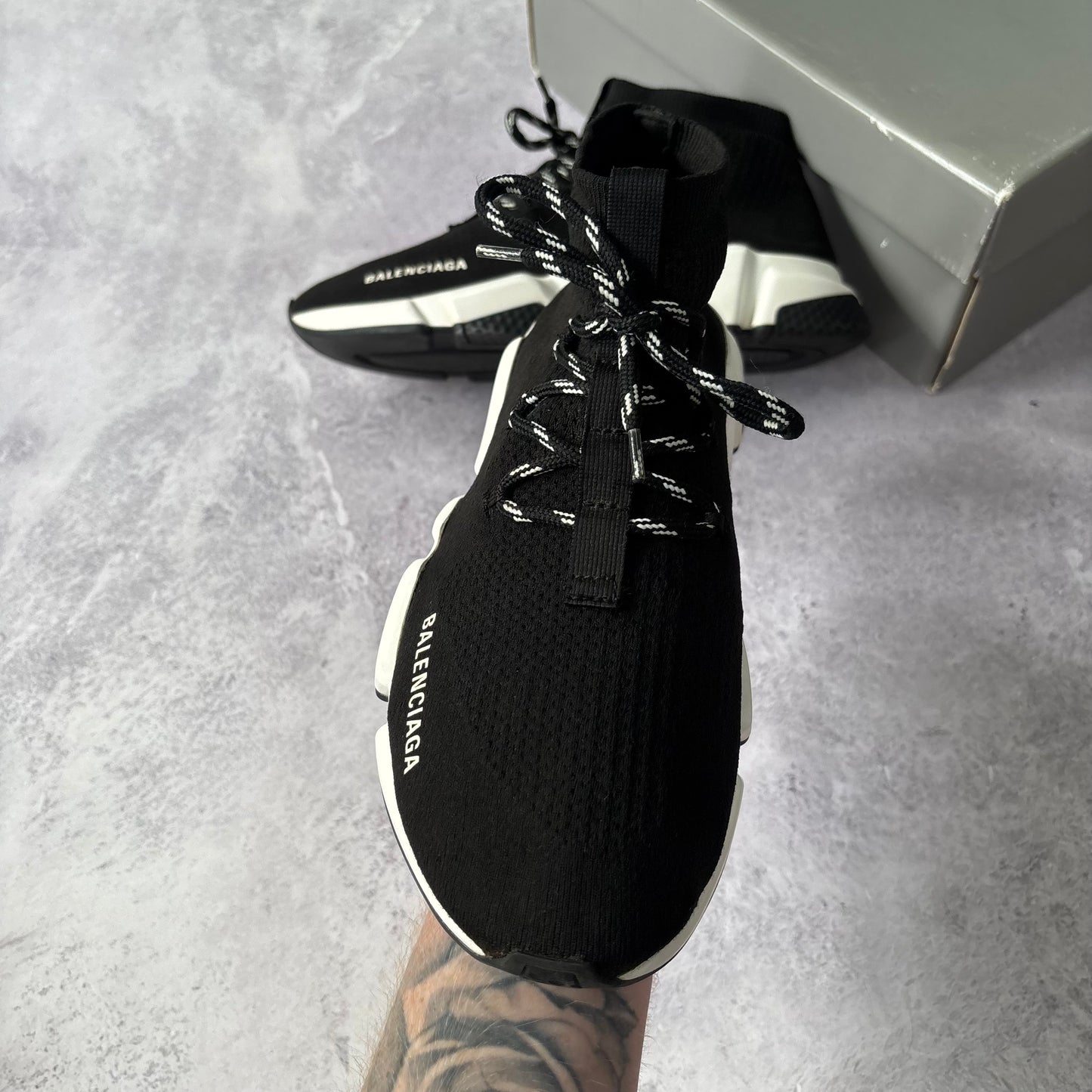 Balenciaga Speed Laced Trainers - Fits UK 8