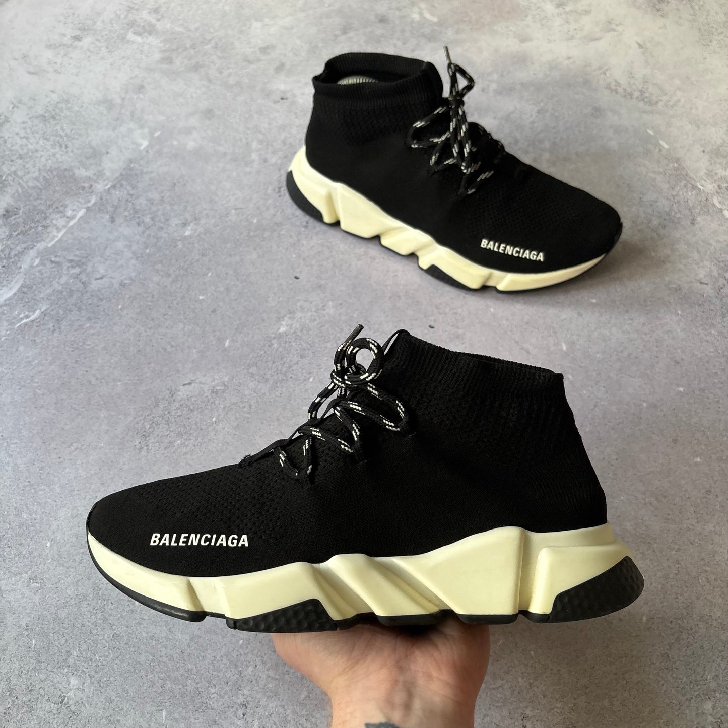 Balenciaga Speed Laced Trainers - Fits UK 8