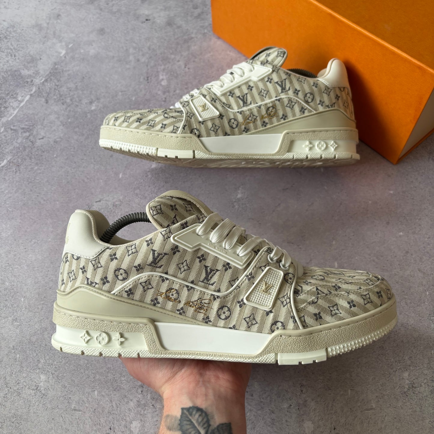 Louis Vuitton Trainers - Fits UK 10