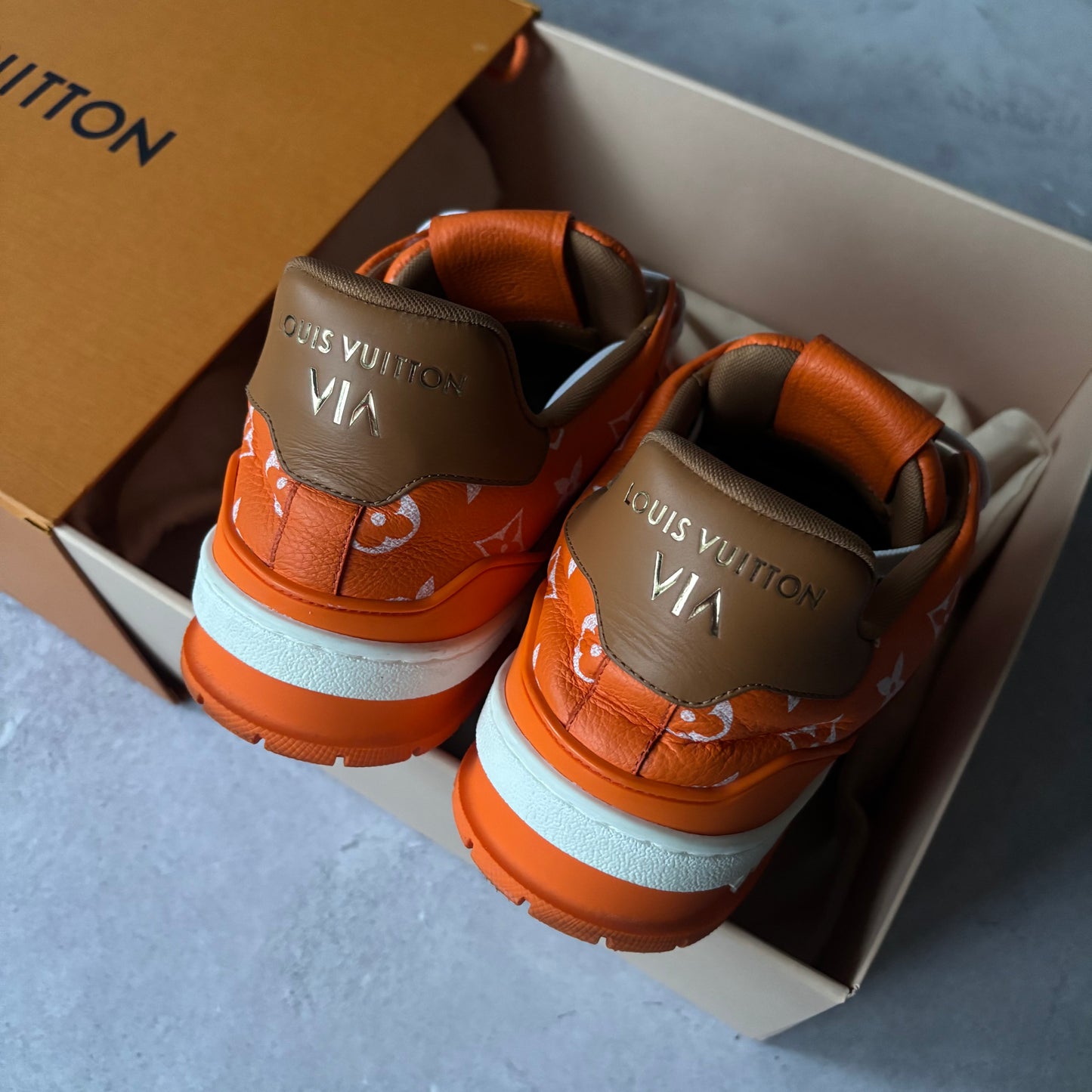 Louis Vuitton VIA P9 Trainers - Fits UK 9.5