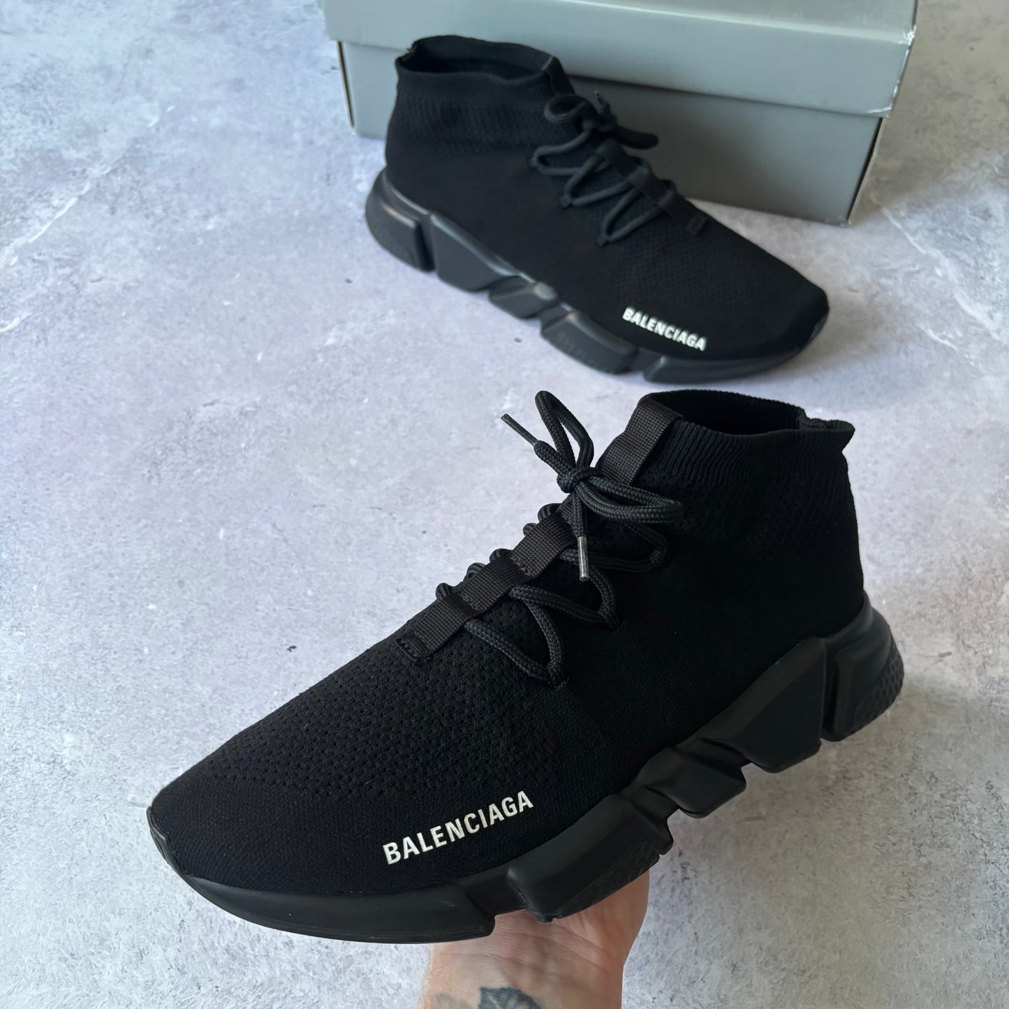 Balenciaga Speed Laced Trainers - Fits UK 10.5/11