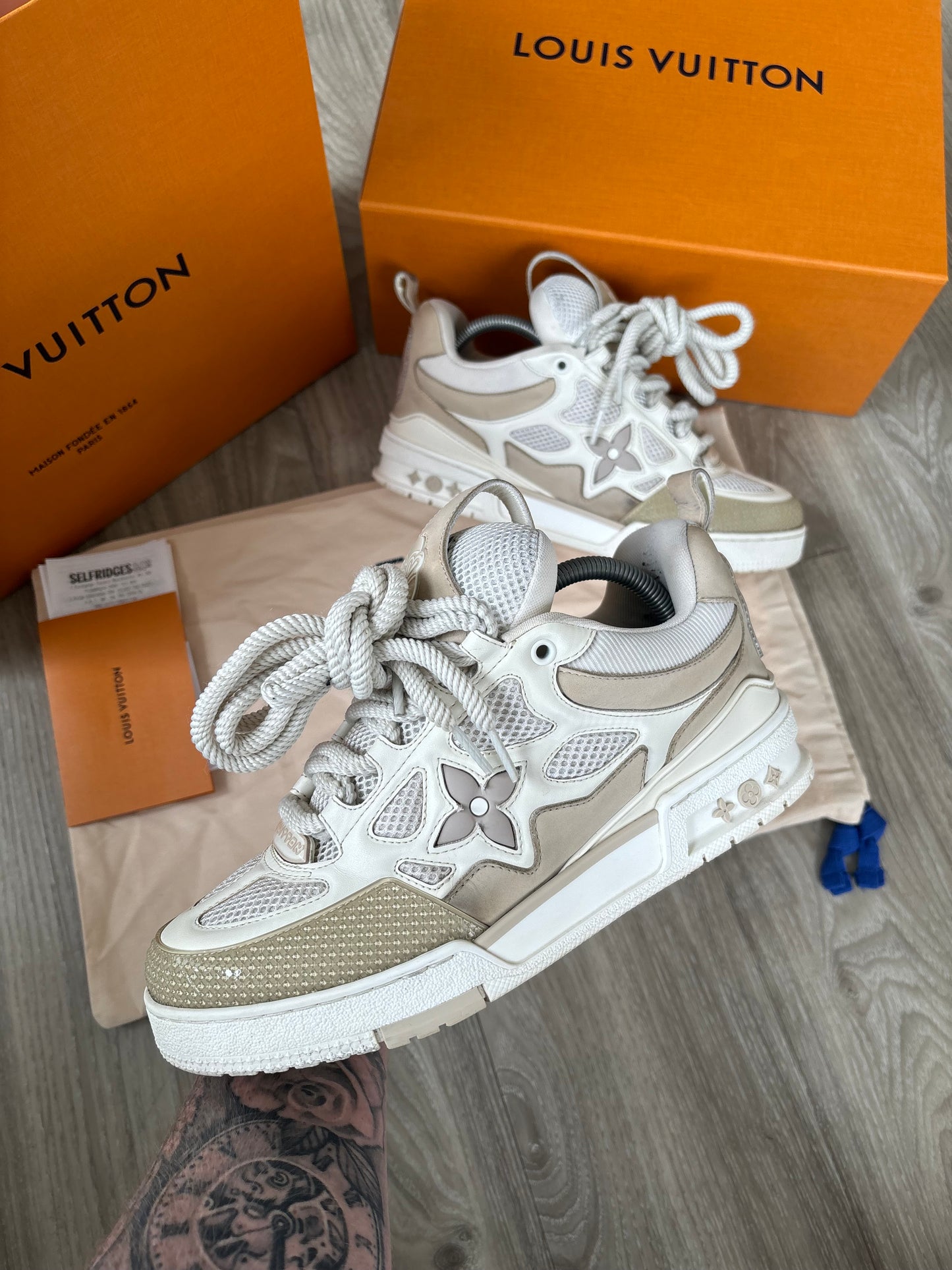 Louis Vuitton Skate Sneakers UK 7.5