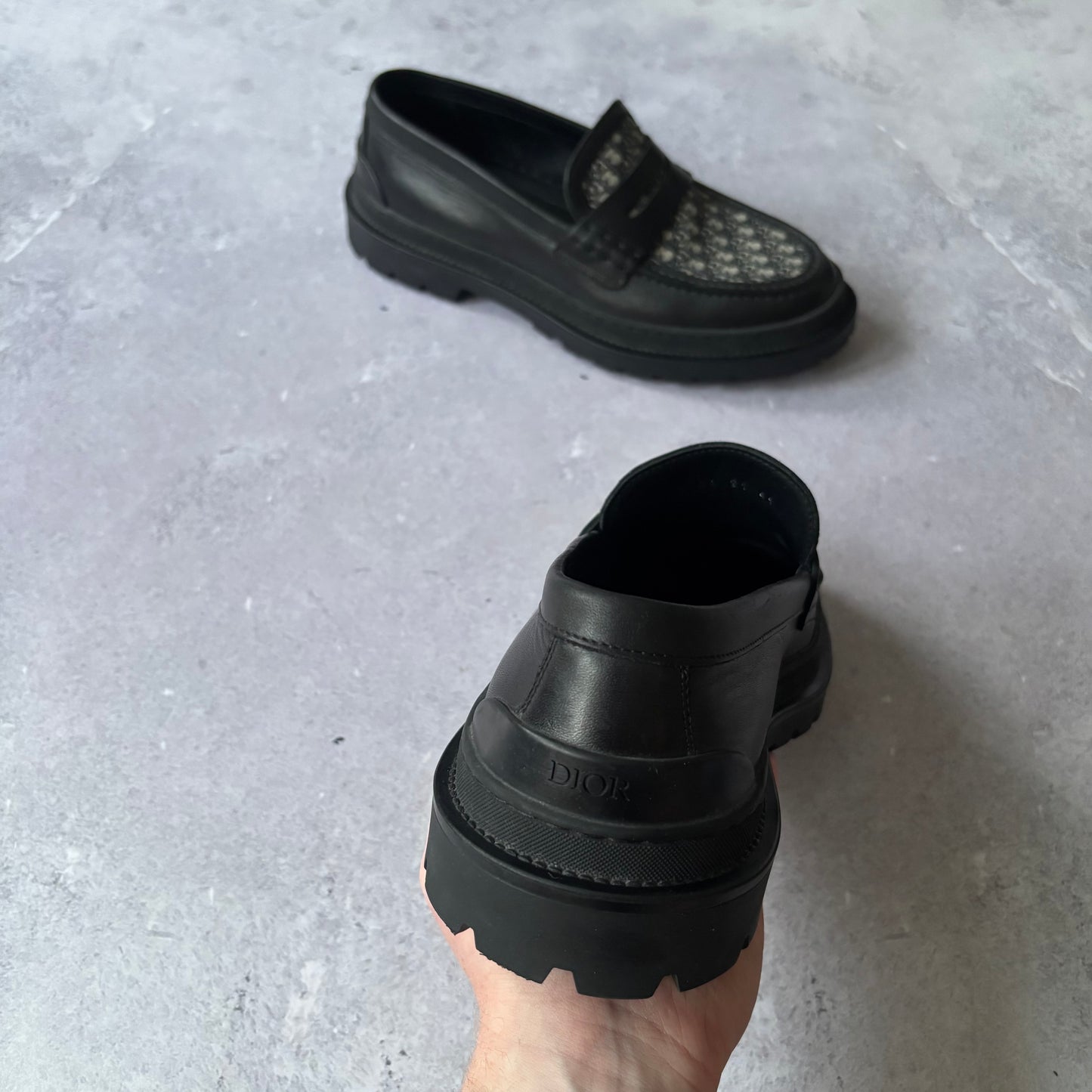 Dior Oblique Loafers - Fits UK 8