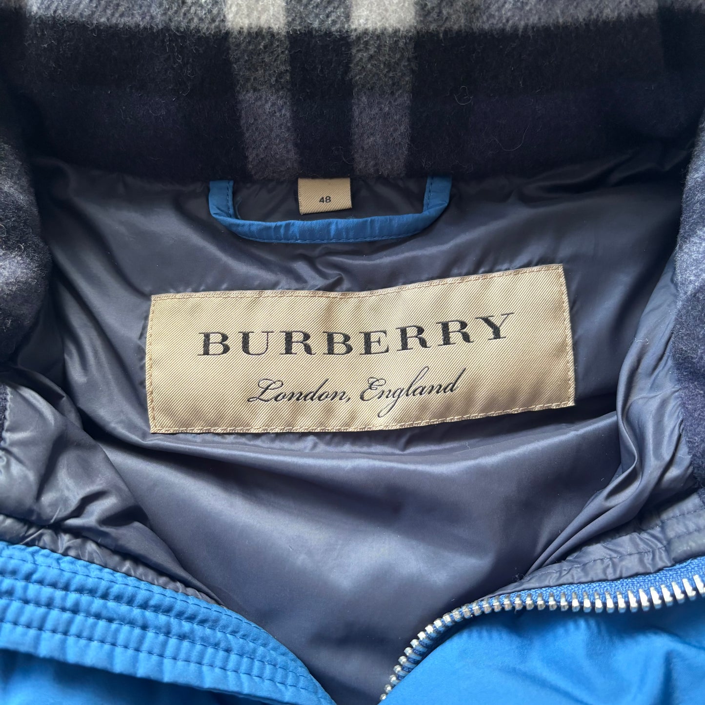 Burberry Puffer Jacket - Medium
