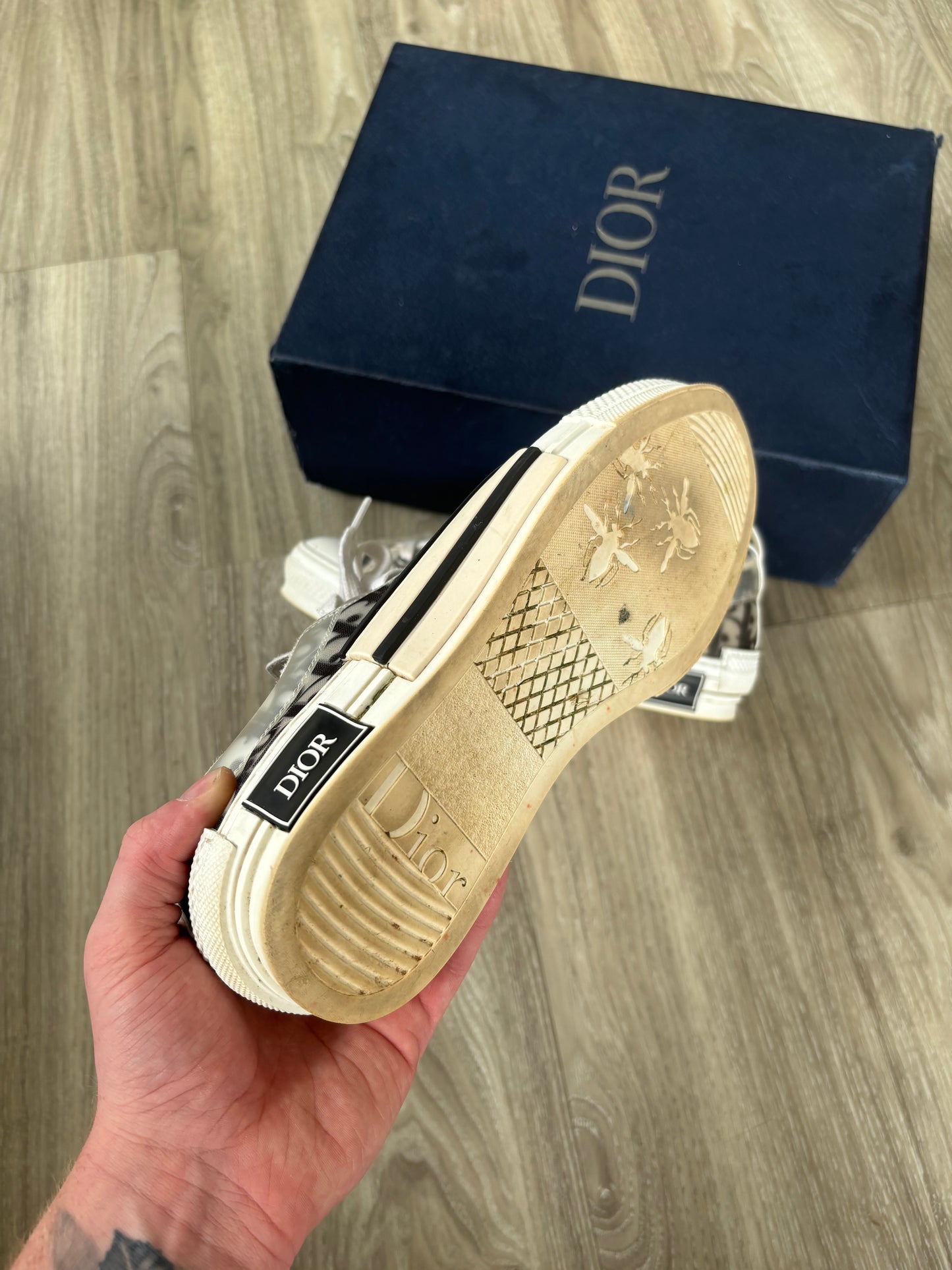 Dior B23 Low Trainers UK 7